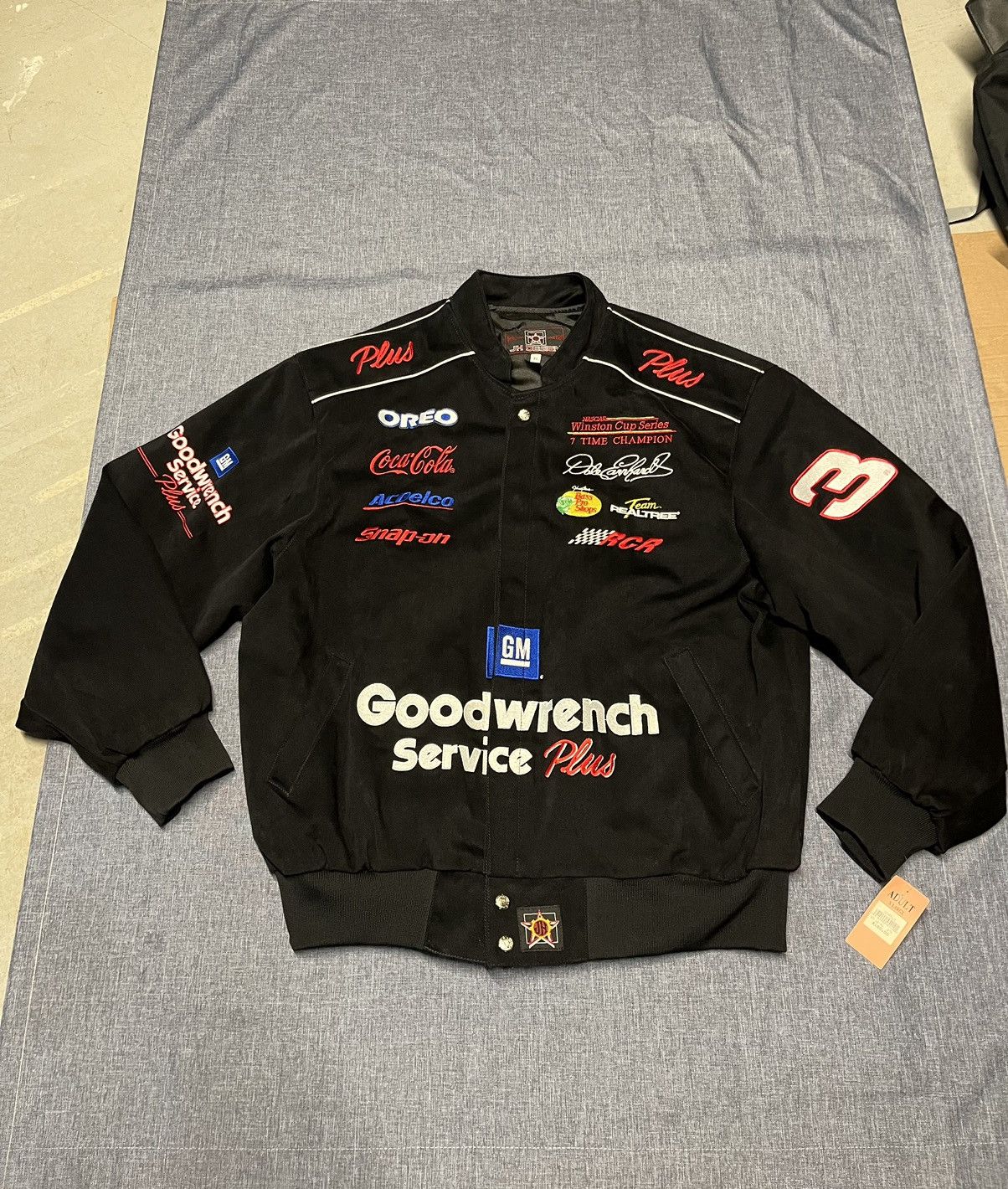 Vintage Vintage dale Earnhardt sr jacket XL new with tags JH design