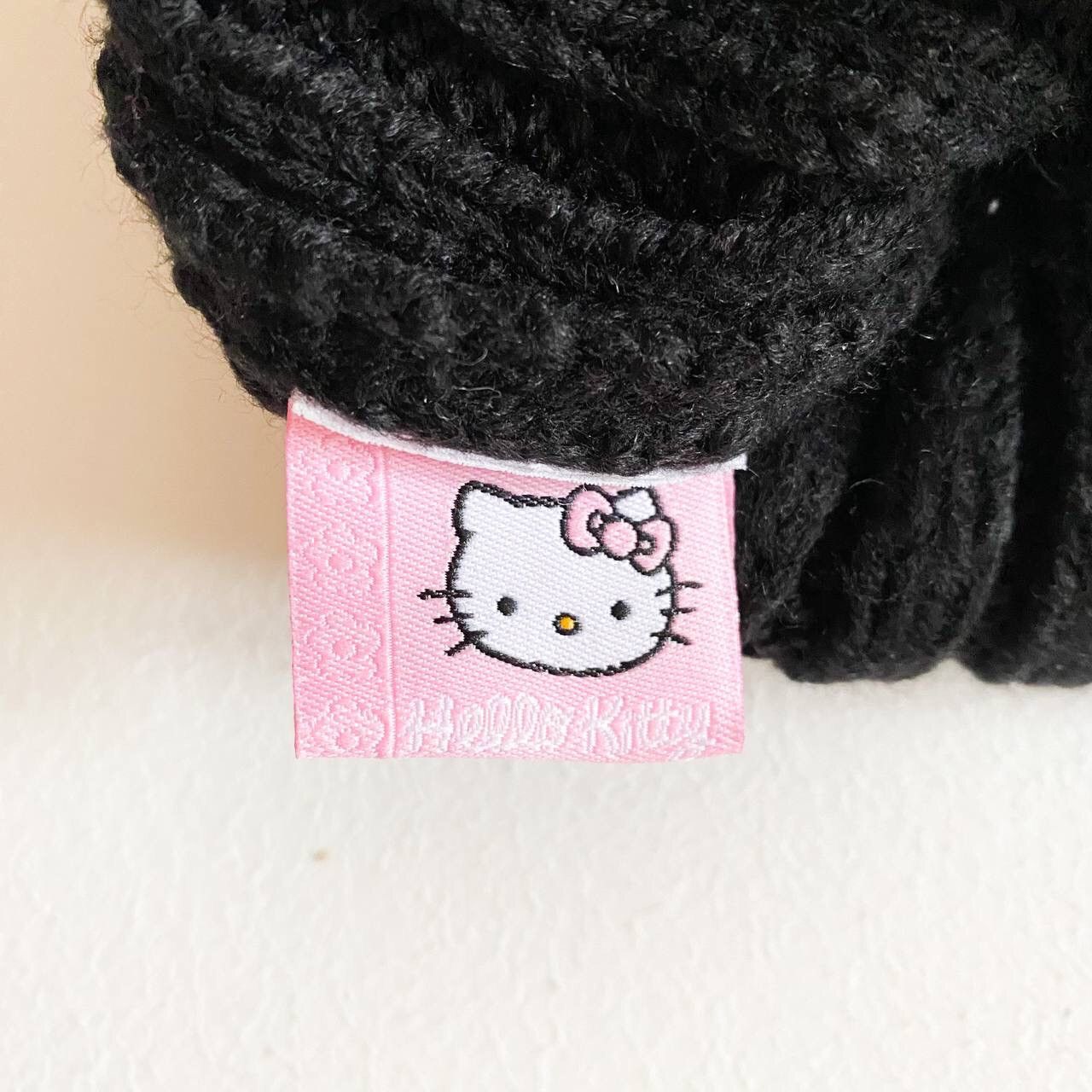 Japanese Brand y2k Hello Kitty Japanese Style Knitted Beanie Hat Vintage Size ONE SIZE - 8 Thumbnail
