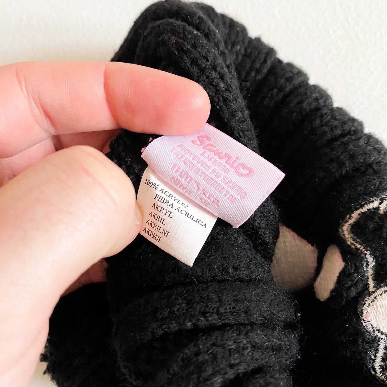 Japanese Brand y2k Hello Kitty Japanese Style Knitted Beanie Hat Vintage Size ONE SIZE - 9 Thumbnail