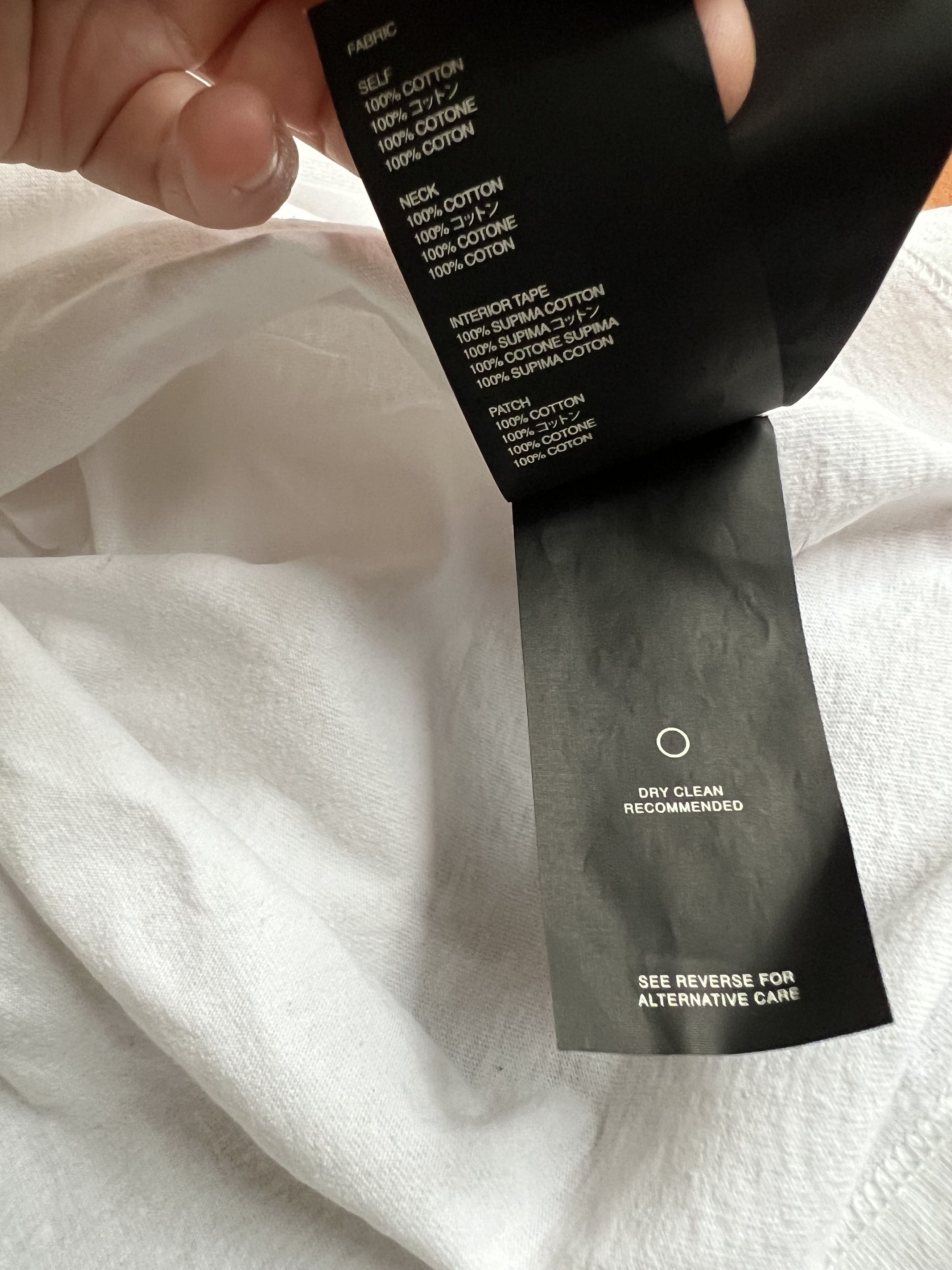 Fear of God Fear of God SIXTH COLLECTION White Tshirt sz L Size US L / EU 52-54 / 3 - 16 Thumbnail
