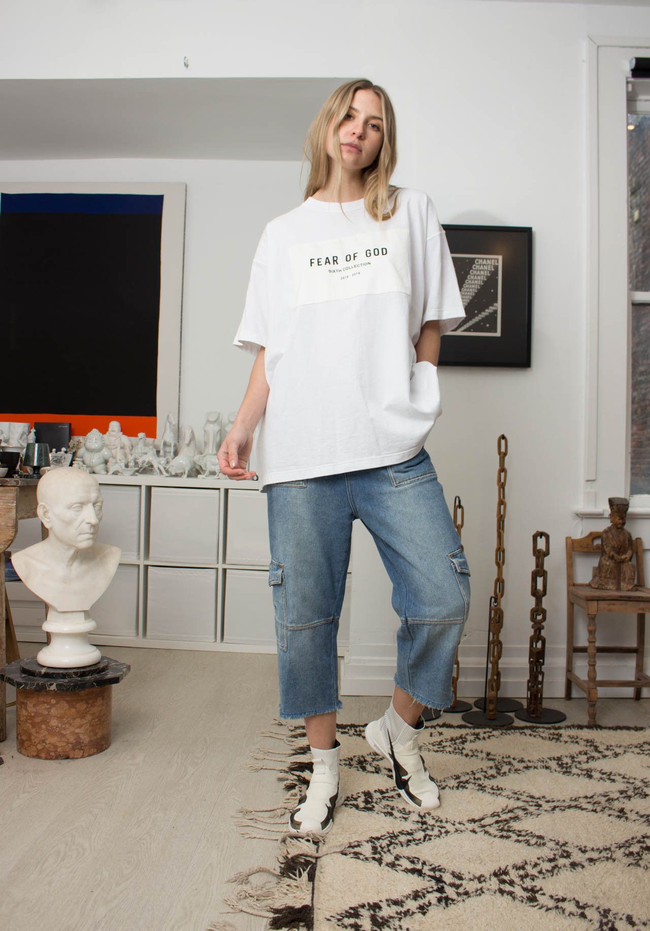 Fear of God Fear of God SIXTH COLLECTION White Tshirt sz L Size US L / EU 52-54 / 3 - 3 Thumbnail