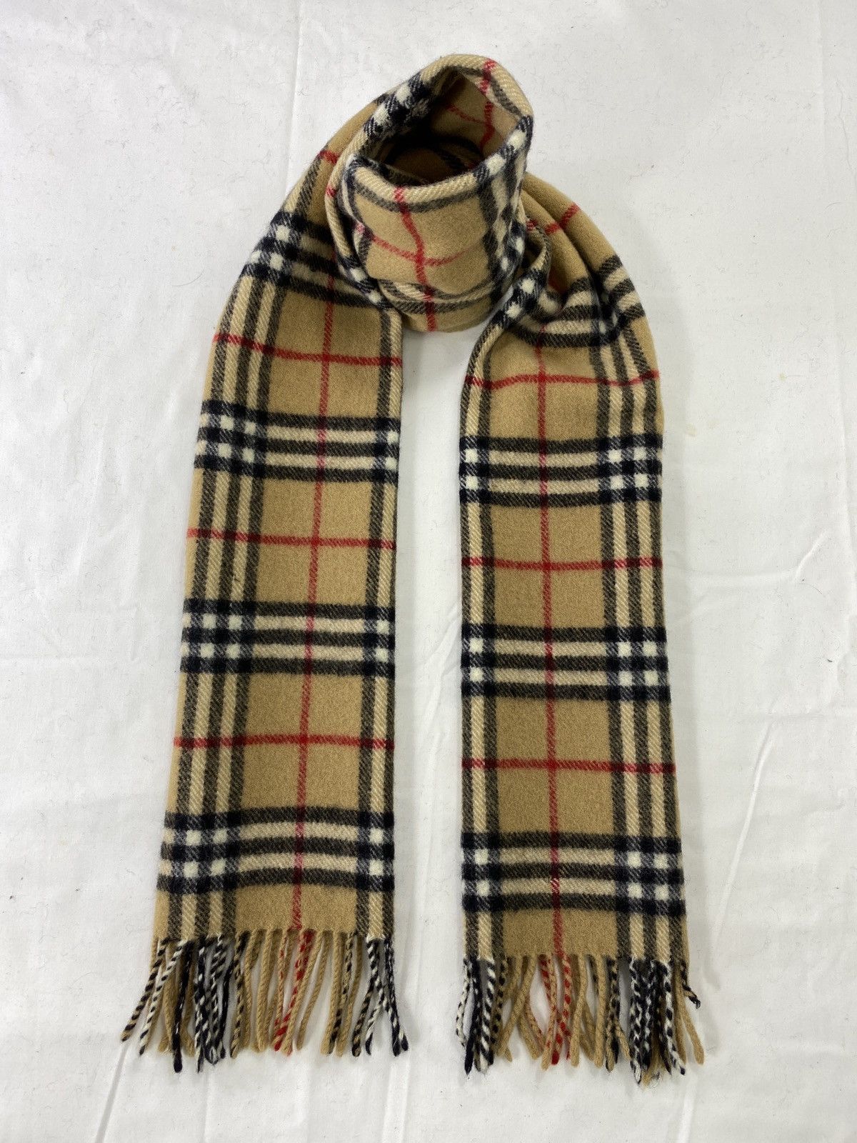 Burberry VINTAGE BURBERRY Scarf / Muffler / Neckwear -T075 Size ONE SIZE - 1 Thumbnail