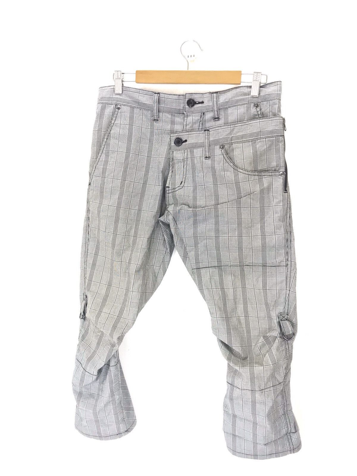 Japanese Brand × Seditionaries Semantic design zipper punk crop pants g30 Size US 32 / EU 48 - 1 Thumbnail