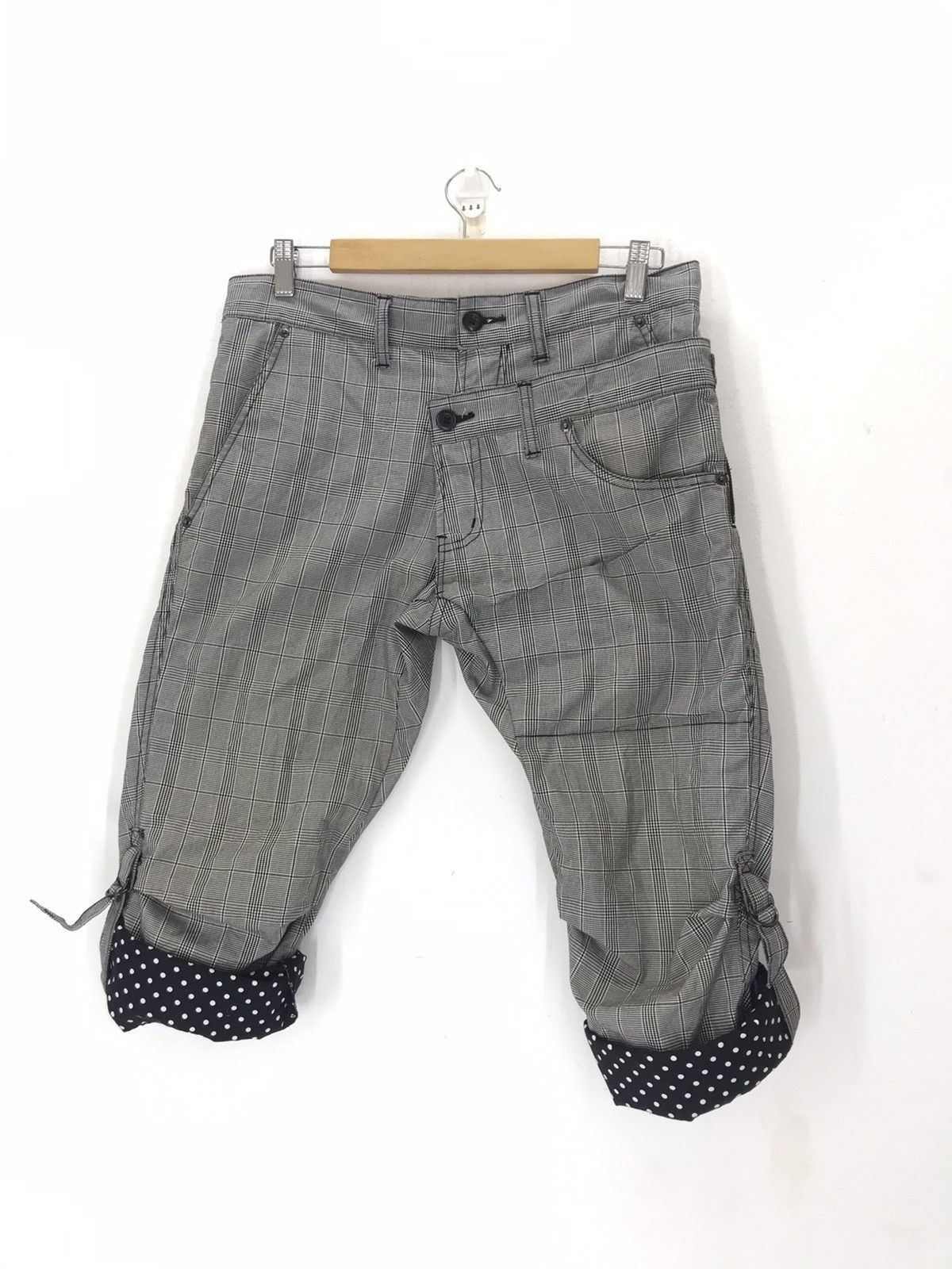 Japanese Brand × Seditionaries Semantic design zipper punk crop pants g30 Size US 32 / EU 48 - 12 Thumbnail