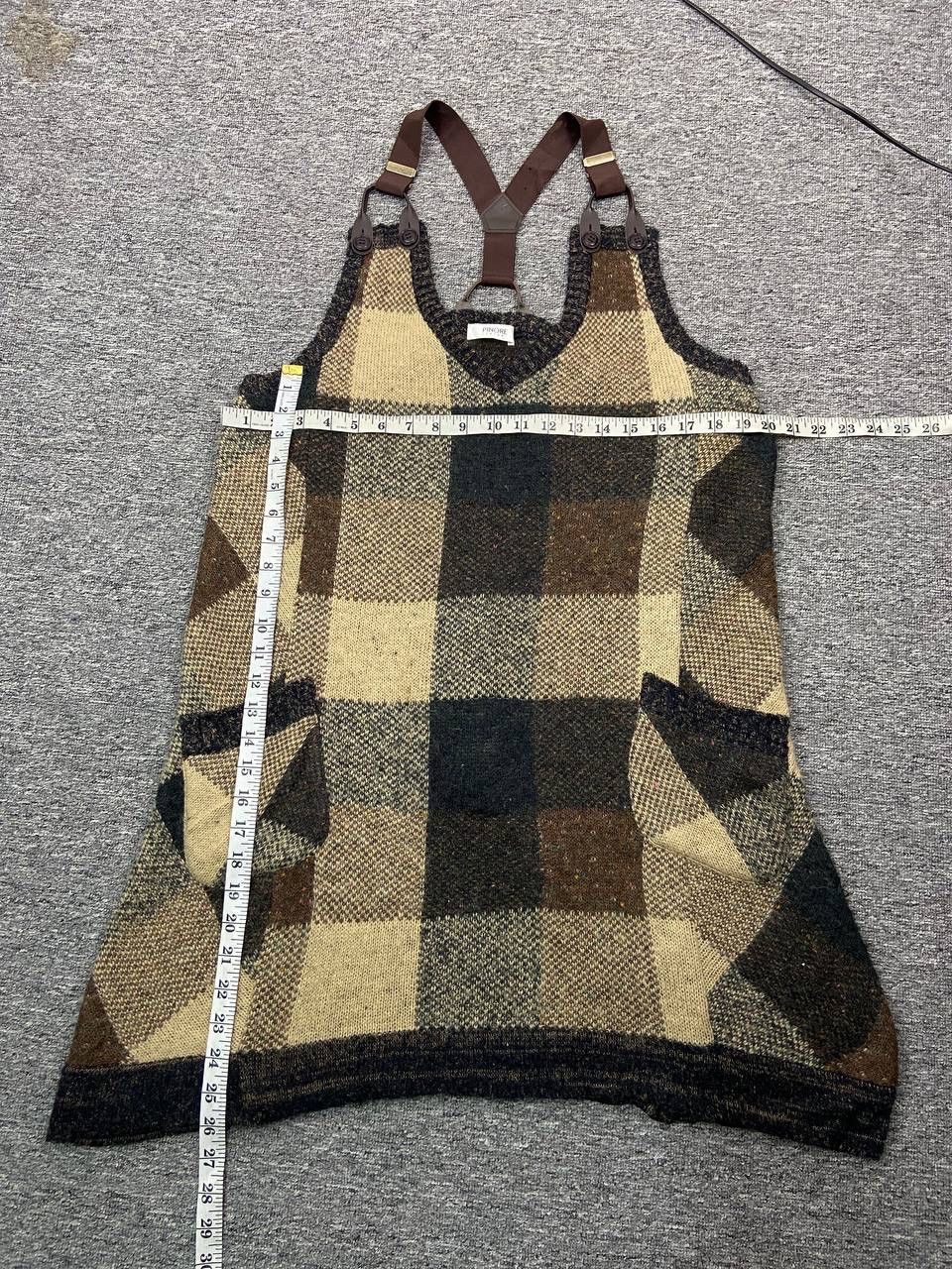 Japanese Brand Japanese Brand Women Patchwork Wool Dress Size M / US 6-8 / IT 42-44 - 10 Thumbnail
