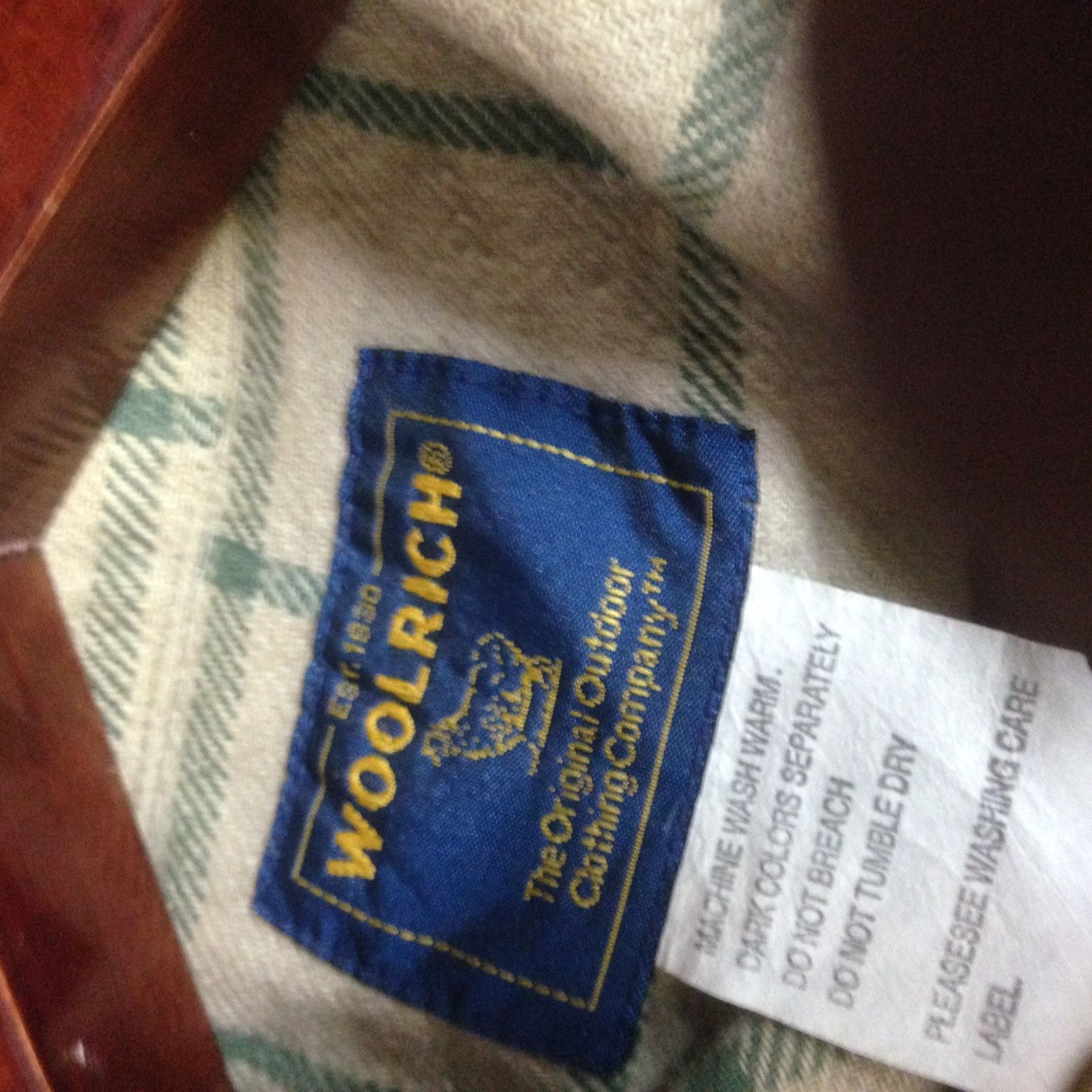 Flannel × Woolrich Woolen Mills Woolrich Flannel Zipper Light Jacket Size US M / EU 48-50 / 2 - 5 Thumbnail