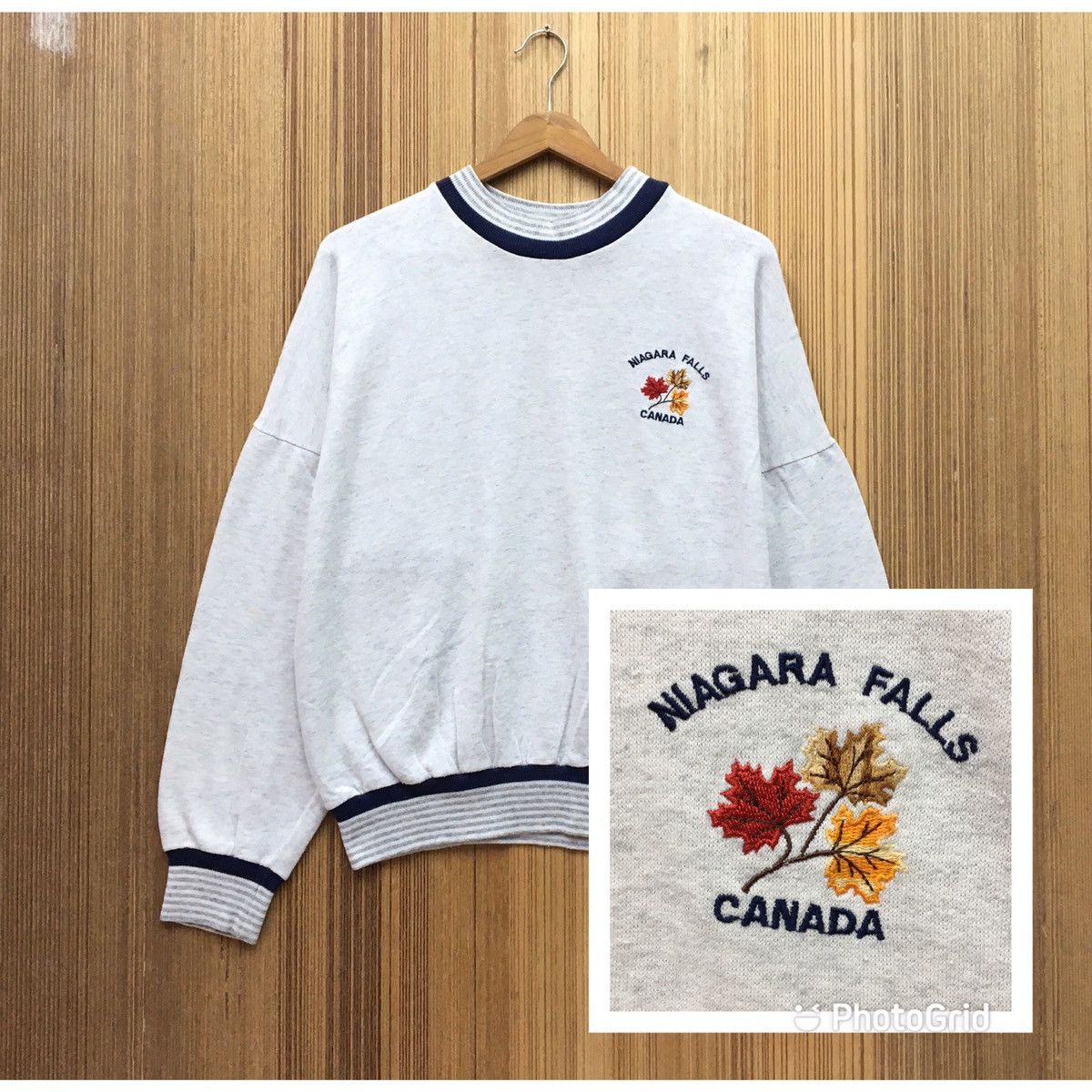 Vintage Vintage Niagara Falls Crewneck Crop Sweatshirt Size S / US 4 / IT 40 - 1 Thumbnail