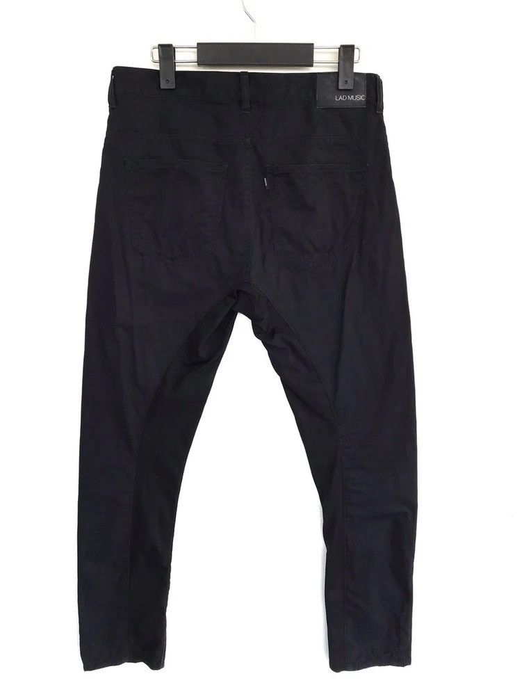 Lad Musician Lad Musician Black Casual Pants Skinny Fit Grunge Pants Size US 32 / EU 48 - 4 Thumbnail