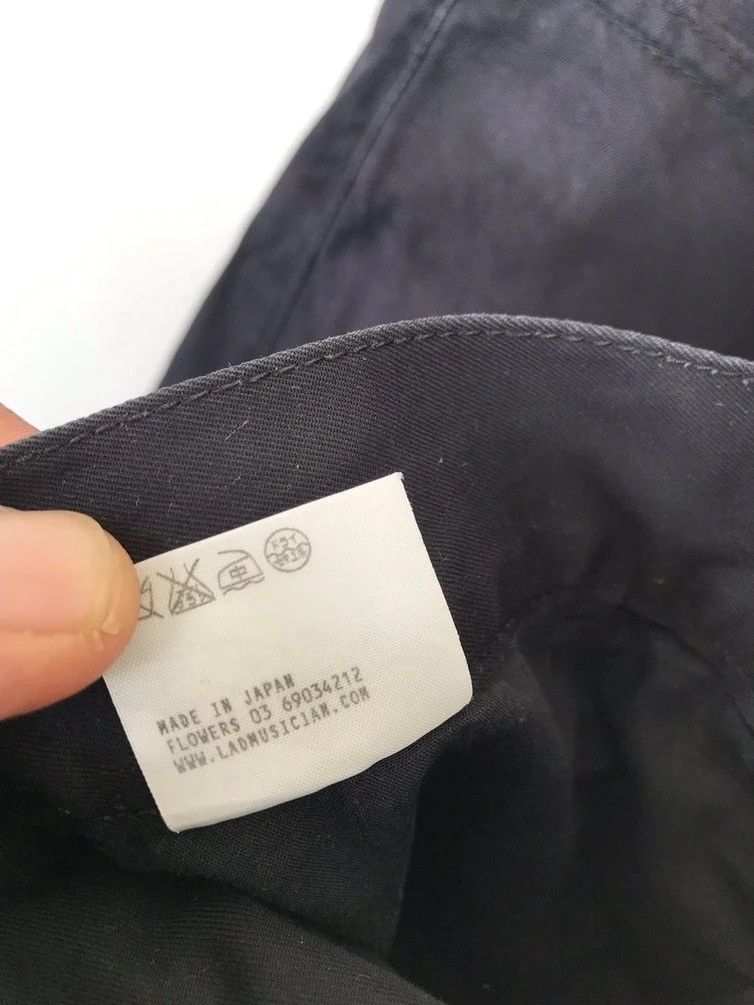Lad Musician Lad Musician Black Casual Pants Skinny Fit Grunge Pants Size US 32 / EU 48 - 8 Thumbnail