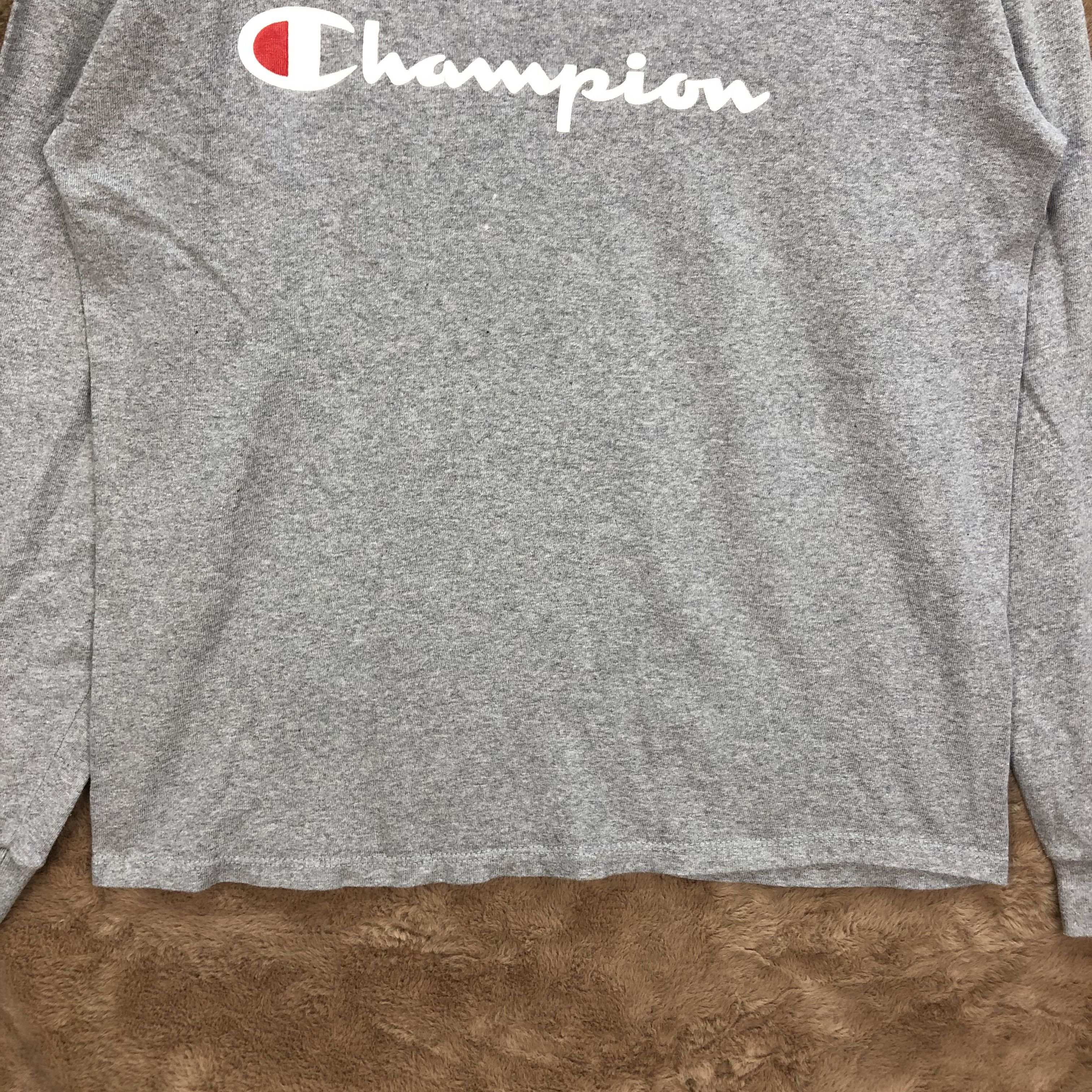 Champion Champion Big Logo Long Sleeve Shirt #5358-185 Size US L / EU 52-54 / 3 - 4 Thumbnail