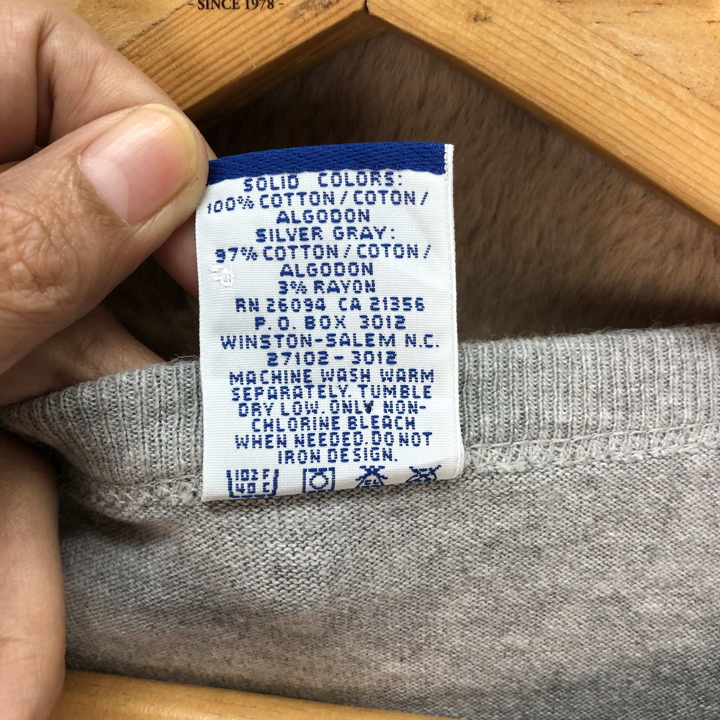 Champion Champion Big Logo Long Sleeve Shirt #5358-185 Size US L / EU 52-54 / 3 - 9 Thumbnail