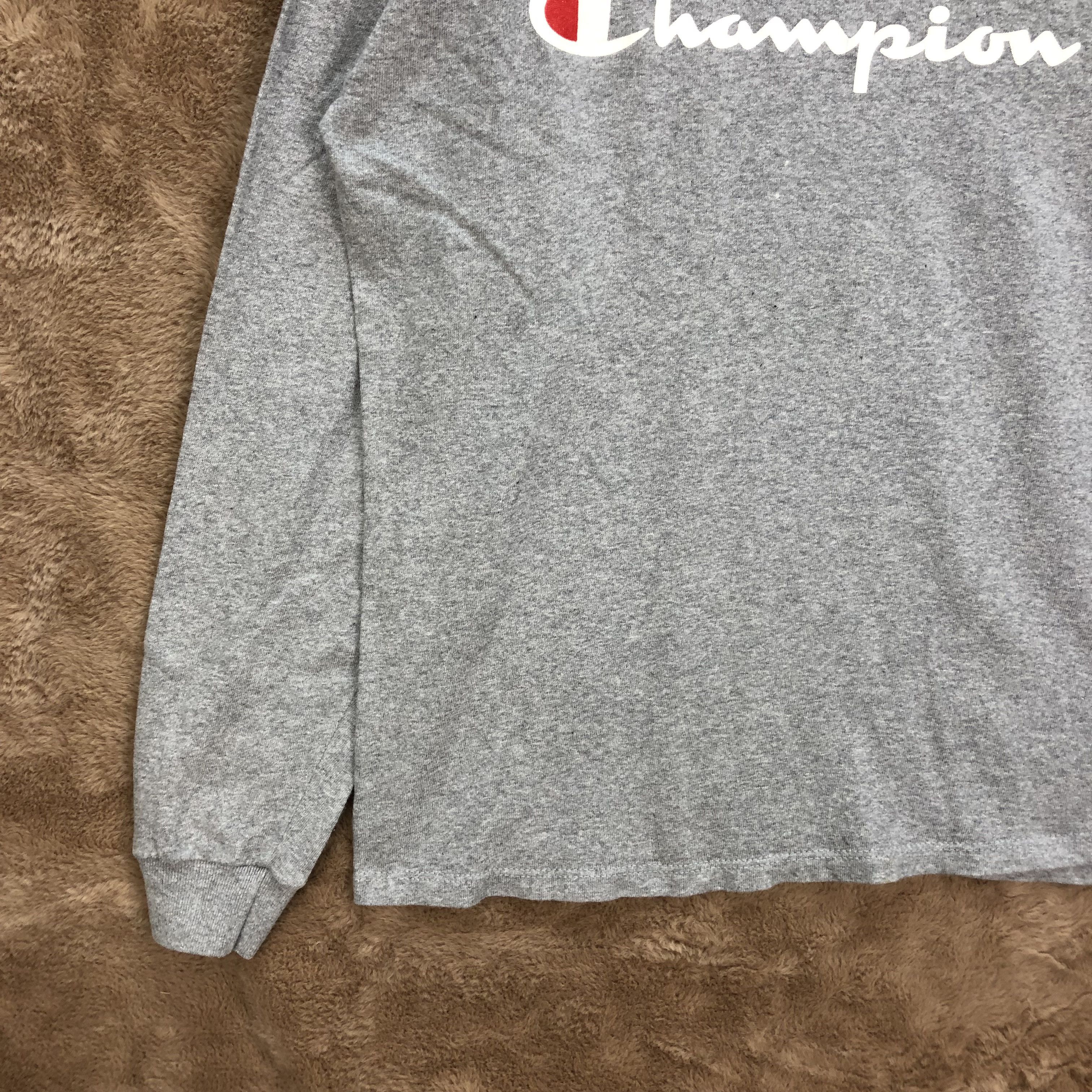 Champion Champion Big Logo Long Sleeve Shirt #5358-185 Size US L / EU 52-54 / 3 - 5 Thumbnail