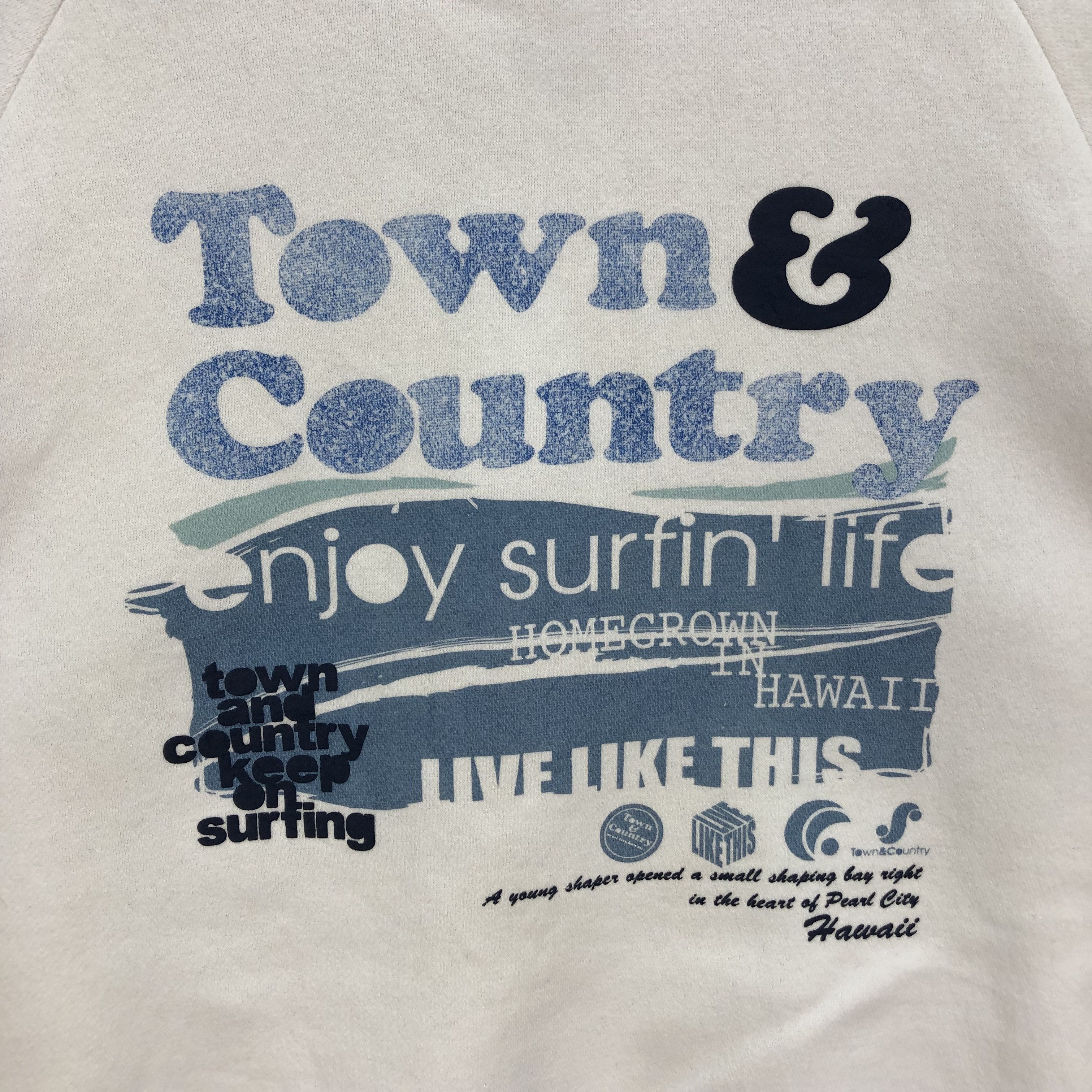 Other Town & Country Enjoy Surfing Life Surfwear Hoodies #5362-24 Size US L / EU 52-54 / 3 - 13 Thumbnail