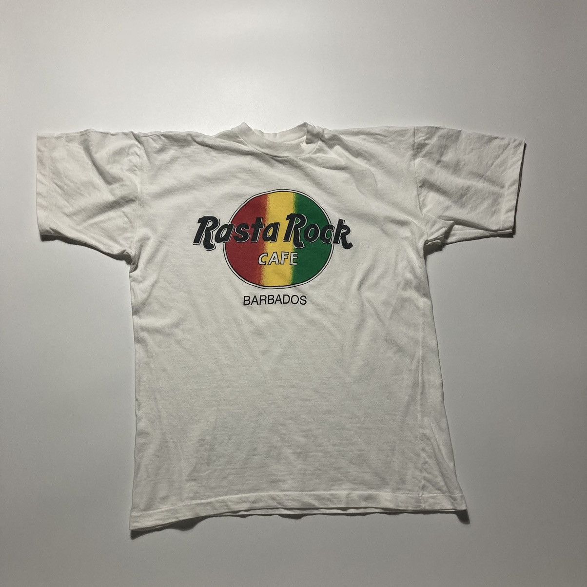 Hard Rock Cafe vintage rasta rock cafe barbados tee Size US M / EU 48-50 / 2 - 1 Thumbnail