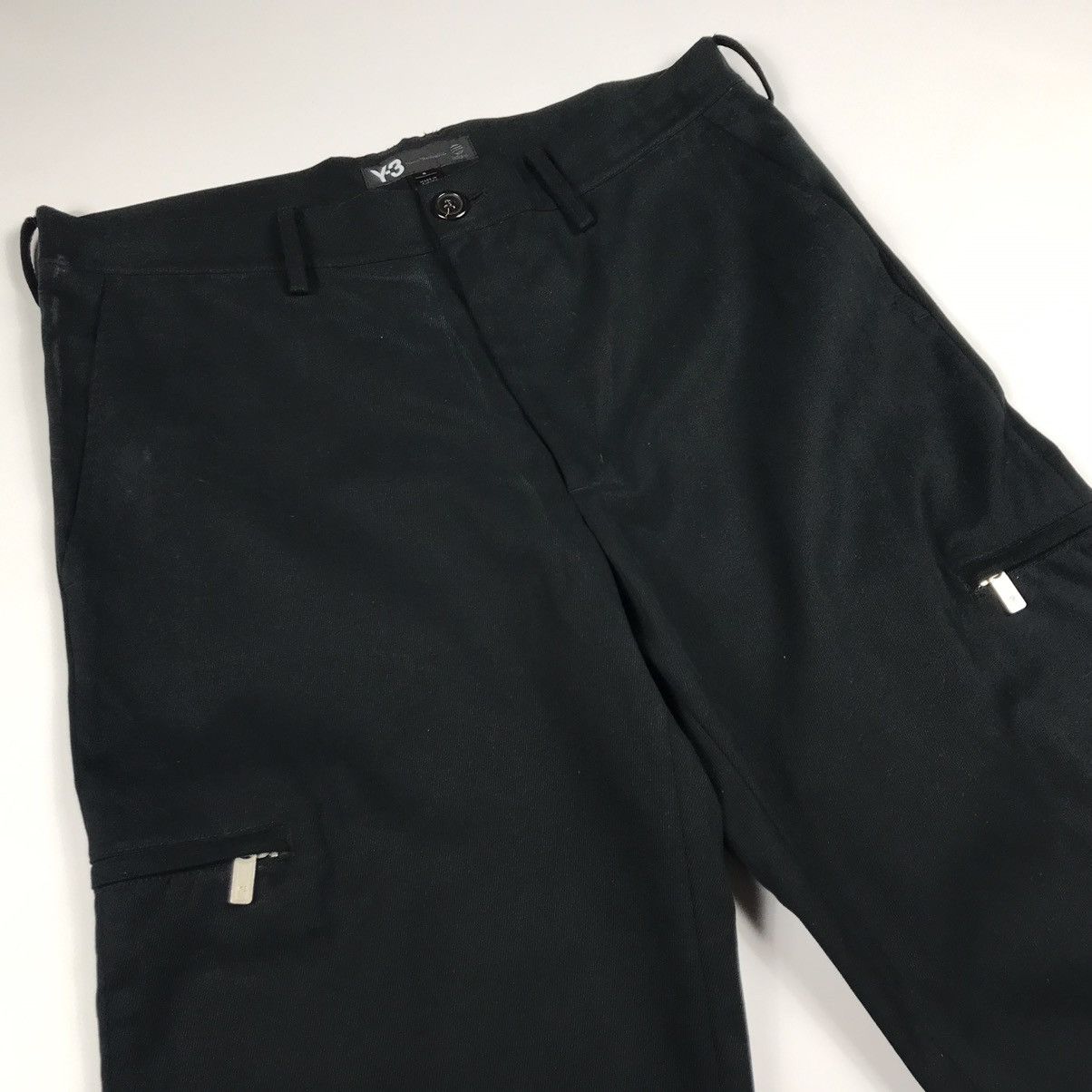 Yohji Yamamoto Y-3 Yohji Yamamoto cropped pants Size US 30 / EU 46 - 4 Thumbnail