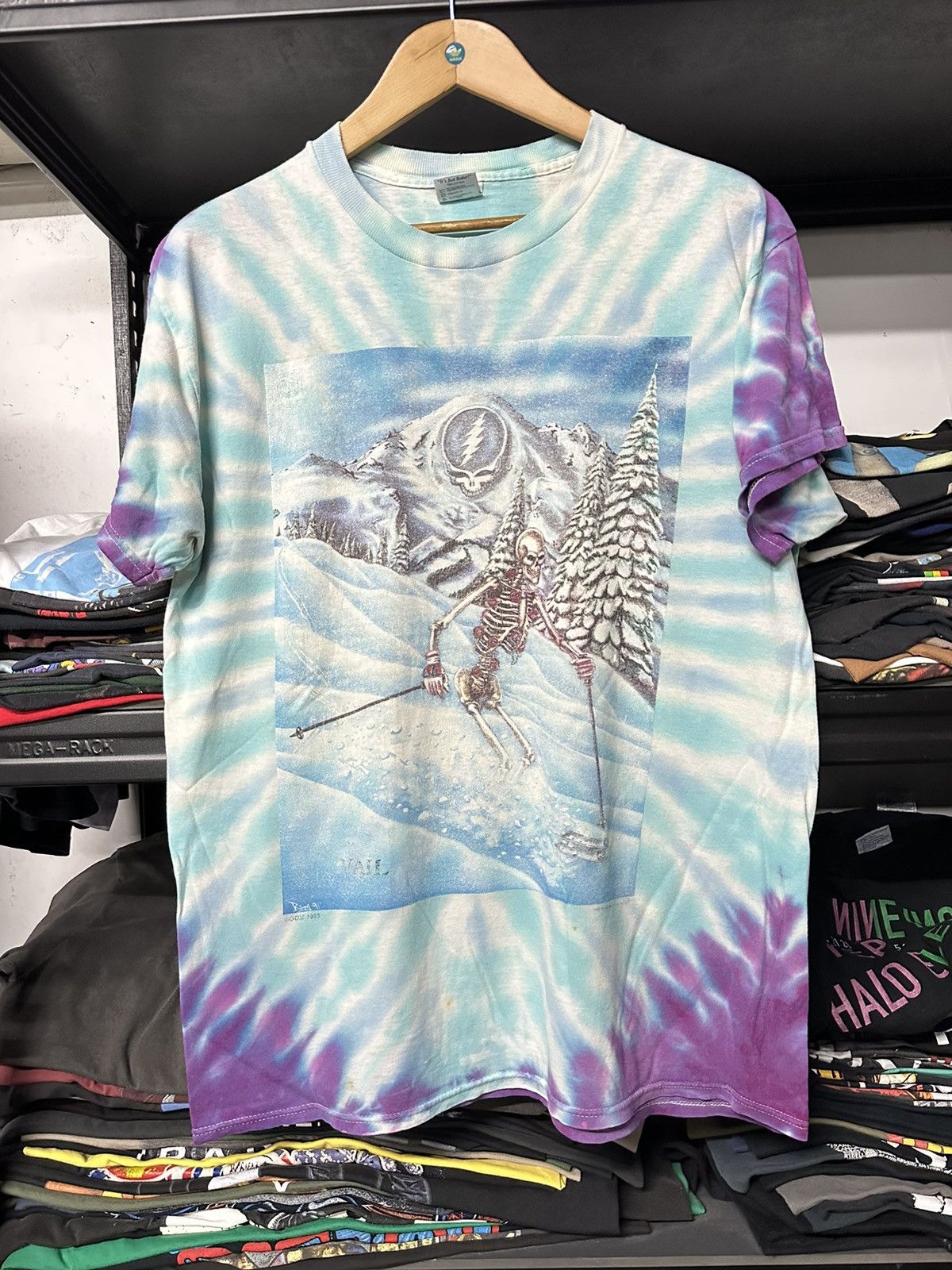 Band Tees × Vintage Vintage 90s Grateful Dead Promo Jerry Garcia Tee Size US L / EU 52-54 / 3 - 1 Thumbnail