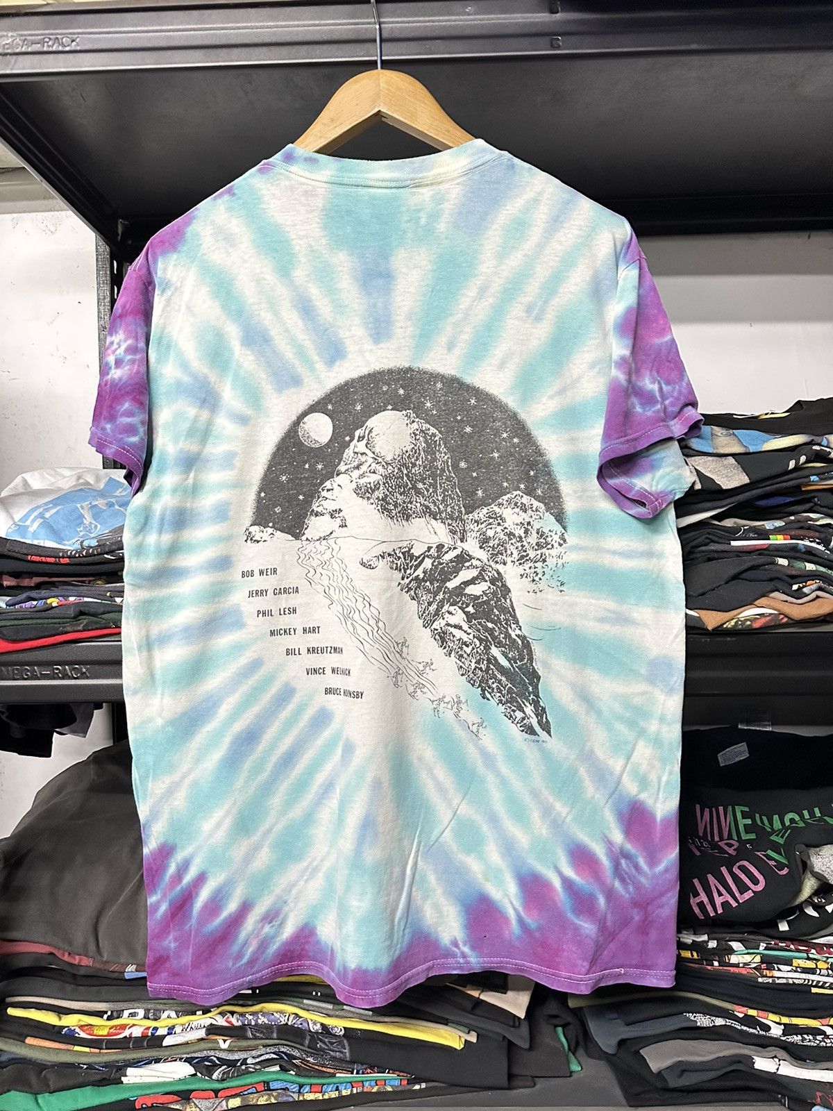 Band Tees × Vintage Vintage 90s Grateful Dead Promo Jerry Garcia Tee Size US L / EU 52-54 / 3 - 10 Thumbnail