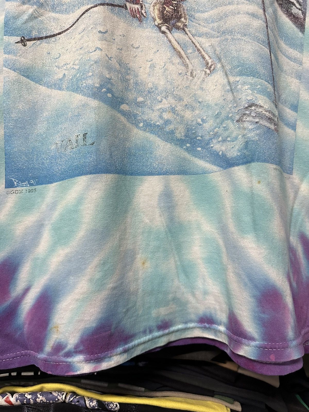 Band Tees × Vintage Vintage 90s Grateful Dead Promo Jerry Garcia Tee Size US L / EU 52-54 / 3 - 4 Thumbnail