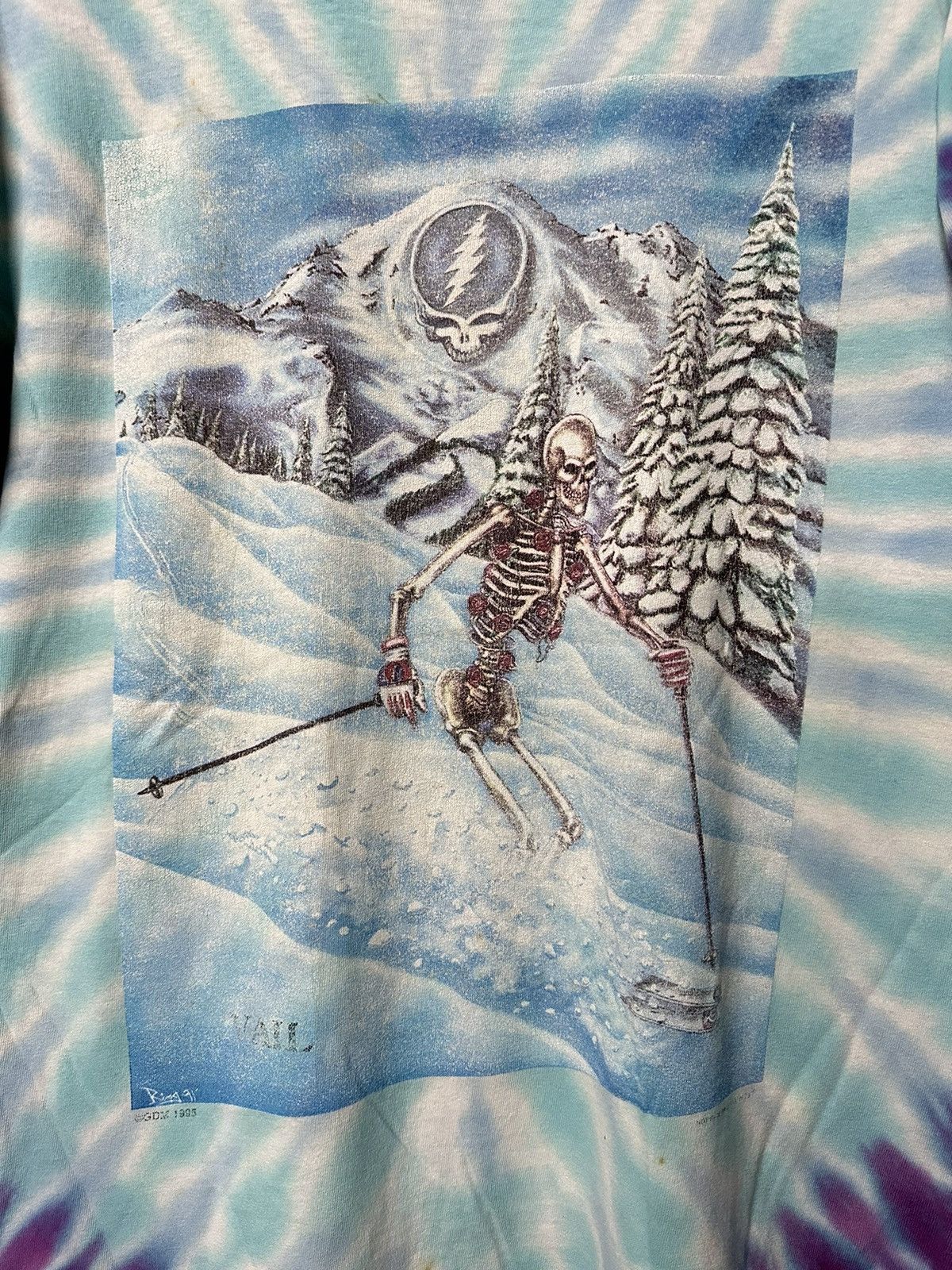 Band Tees × Vintage Vintage 90s Grateful Dead Promo Jerry Garcia Tee Size US L / EU 52-54 / 3 - 2 Thumbnail