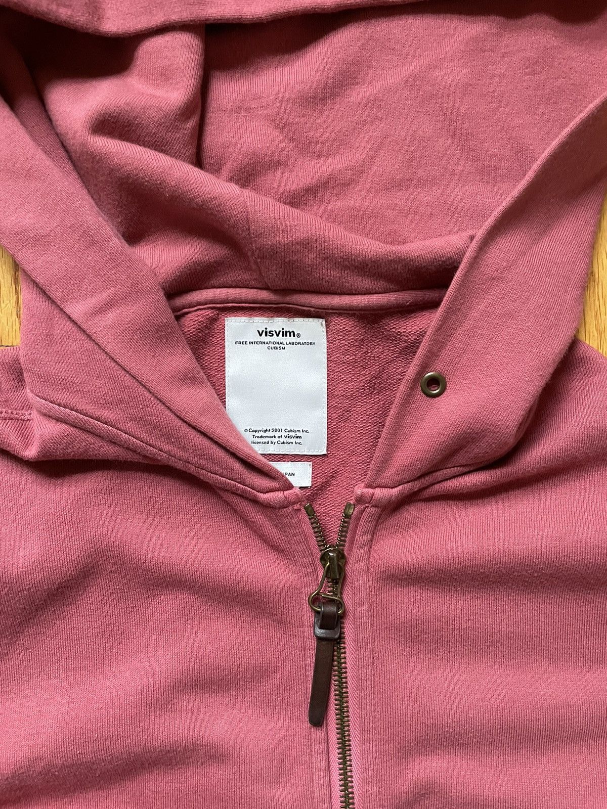 Visvim Visvim Kuba Salmon zip hoodie Size US S / EU 44-46 / 1 - 3 Thumbnail