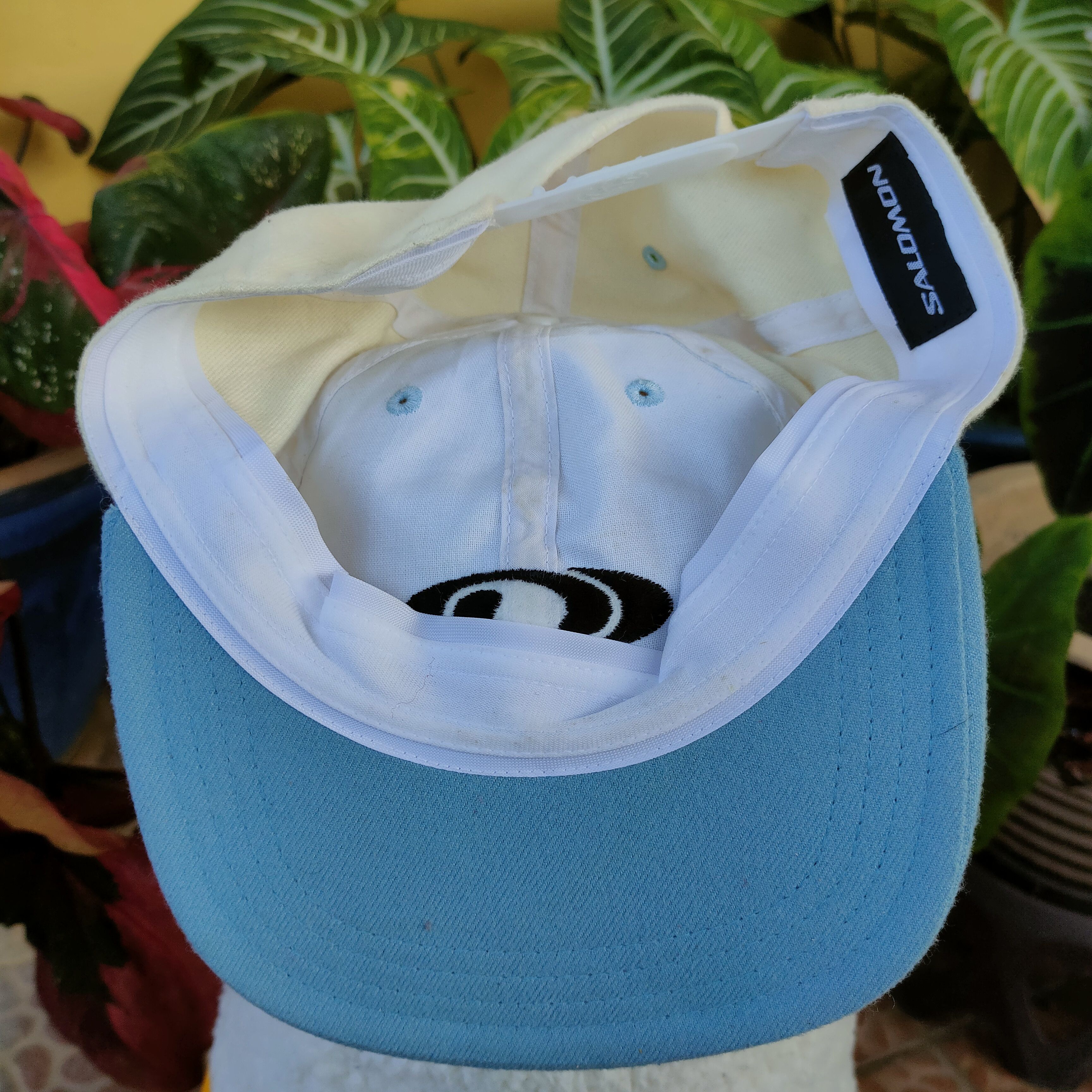 Japanese Brand Vintage SALOMON Made in Japan Flat Brim Outdoor Cap Size ONE SIZE - 7 Thumbnail