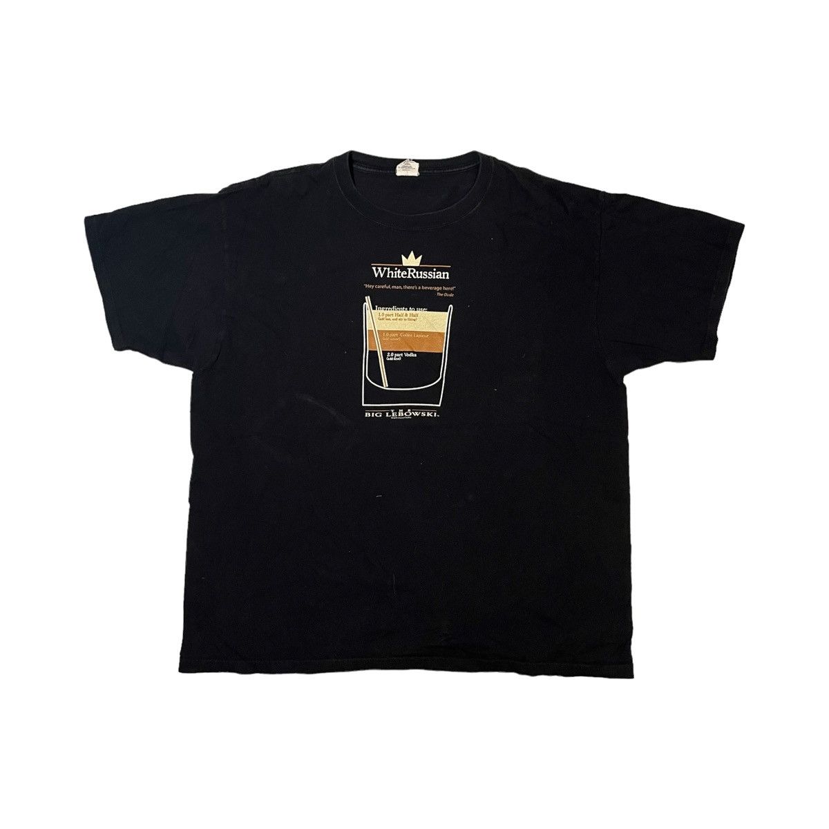 Vintage The Big Lebowski The White Russian Tee