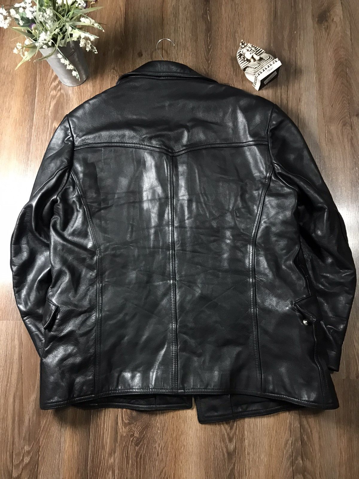 Genuine Leather × Leather Jacket × Varsity Jacket Leather