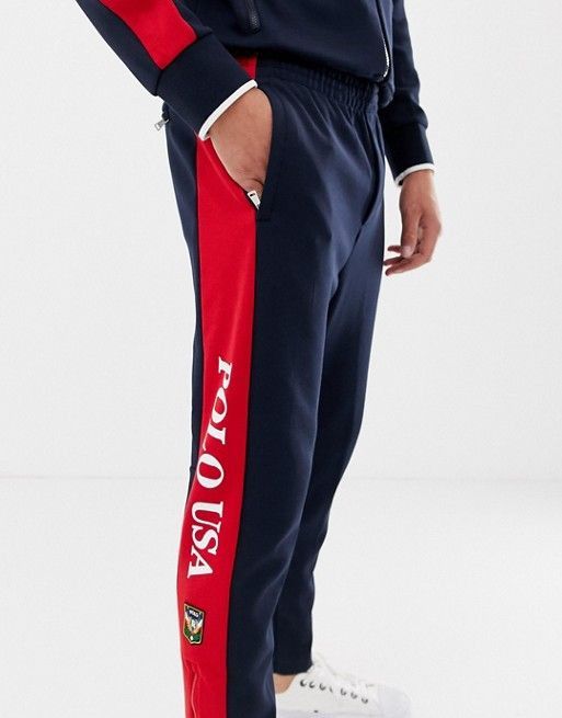 Polo Ralph Lauren Polo Ralph Lauren Polo USA Track Jacket and Pants Set XXL Size US XXL / EU 58 / 5 - 6 Thumbnail