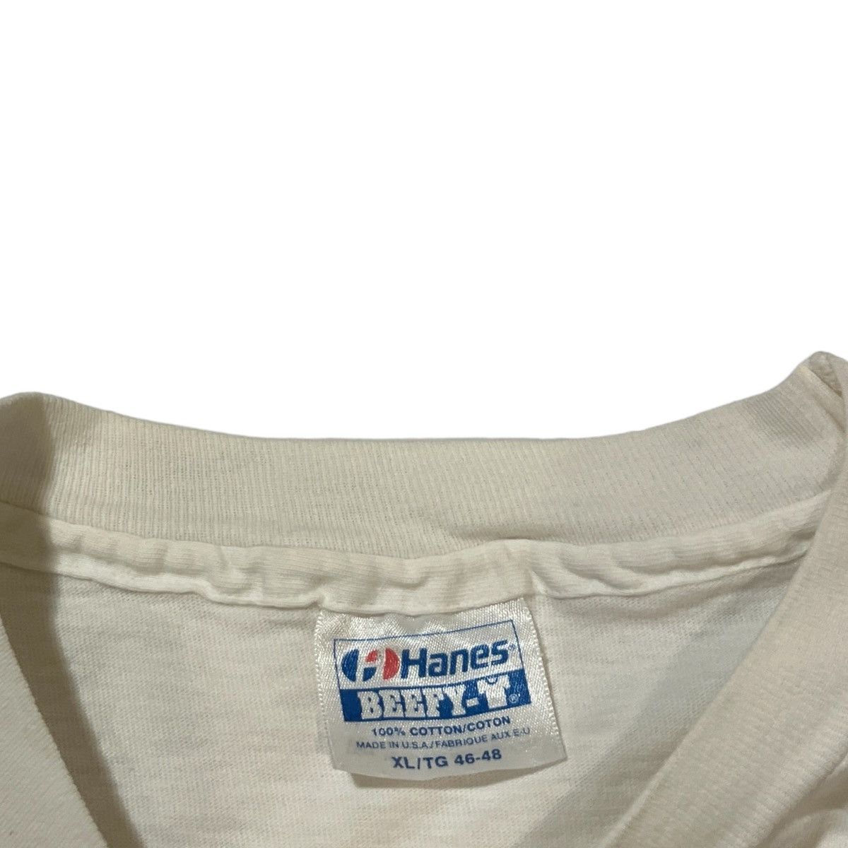 Vintage 80s Henry Miller Caricature Tee Size US XL / EU 56 / 4 - 4 Thumbnail