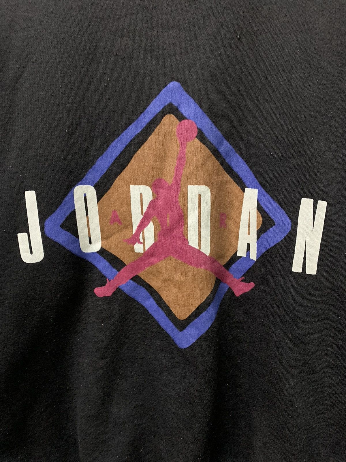 Nike × Vintage Vintage 90s Air Jordan Sweatshirt Size US L / EU 52-54 / 3 - 2 Thumbnail