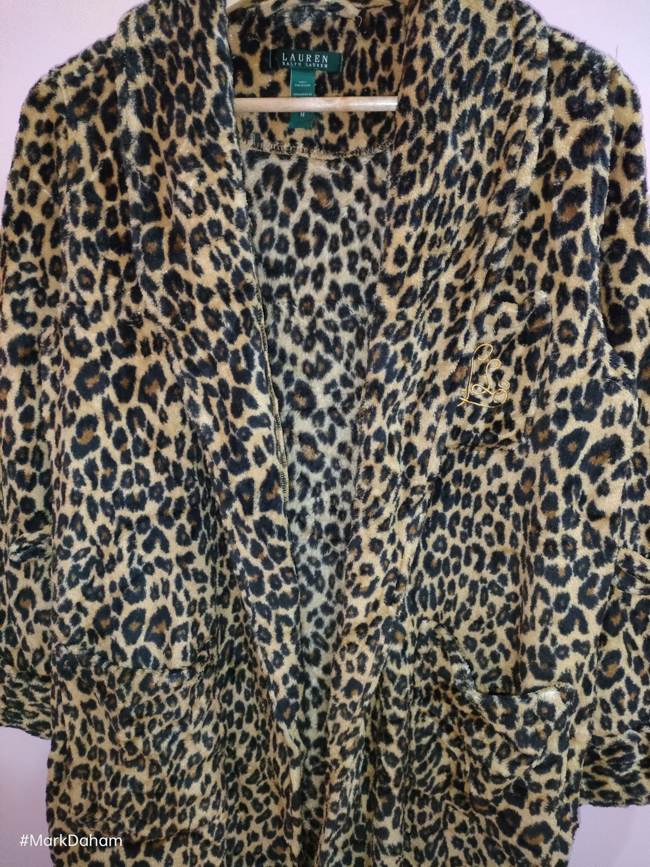 Lauren Ralph Lauren × Ralph Lauren Lauren Ralph Lauren Leopard Bathrobe Size M / US 6-8 / IT 42-44 - 3 Thumbnail