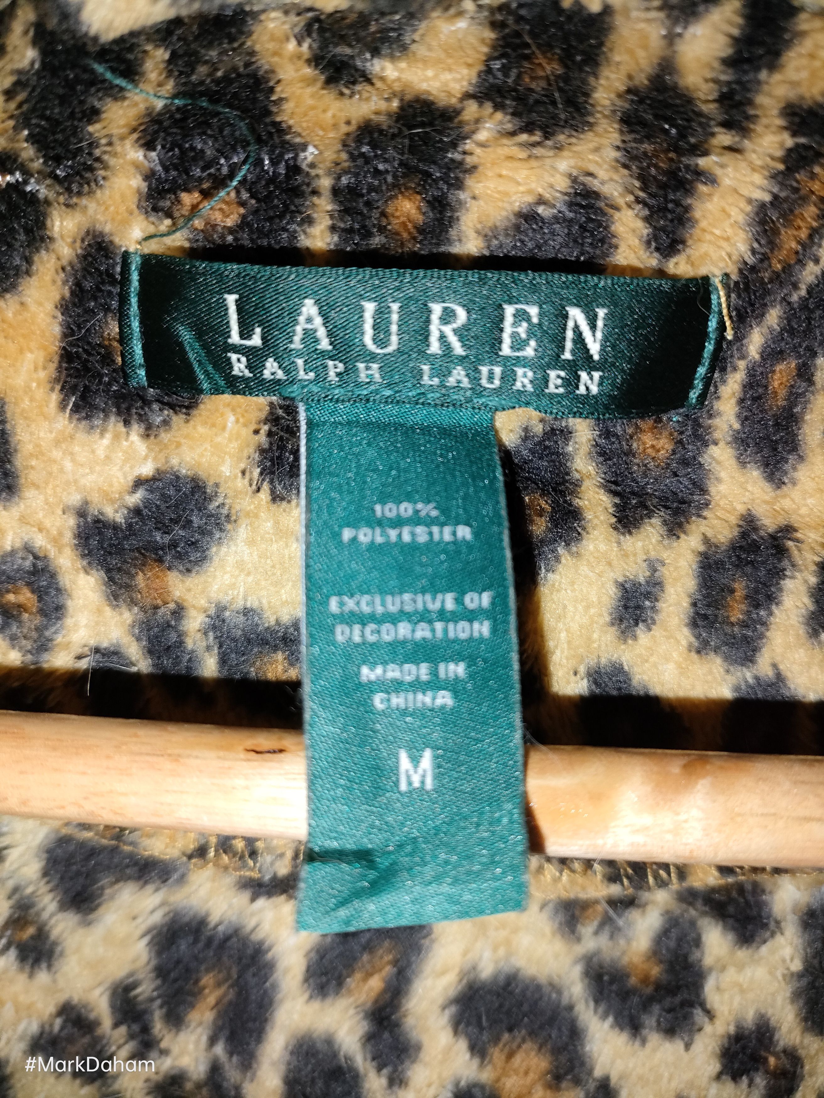 Lauren Ralph Lauren × Ralph Lauren Lauren Ralph Lauren Leopard Bathrobe Size M / US 6-8 / IT 42-44 - 1 Thumbnail