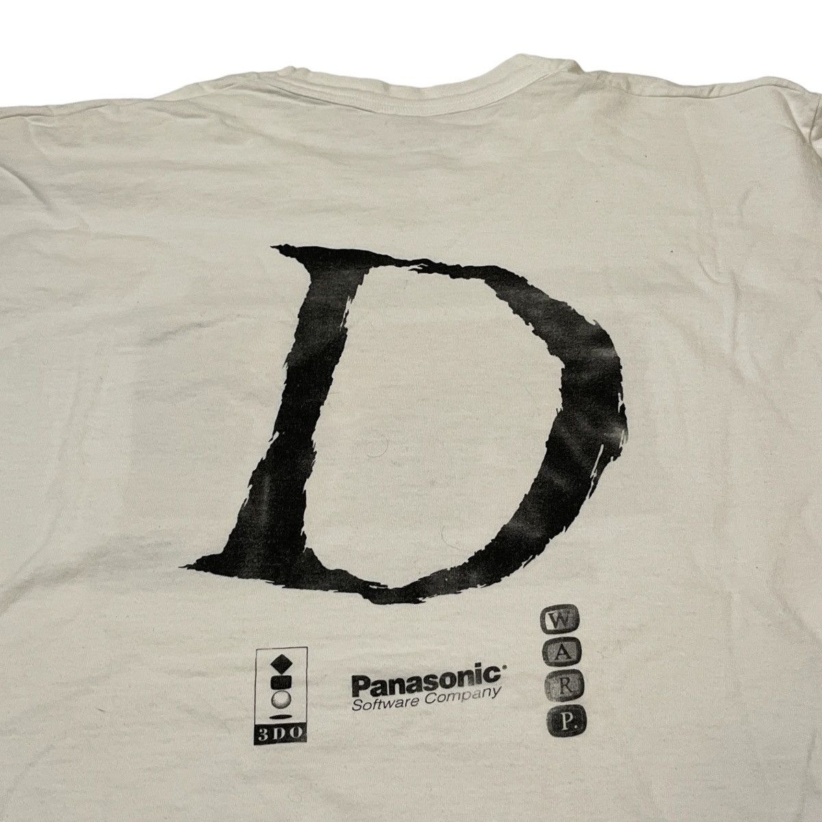 Vintage 90s Panasonic 3do “D” Video Game Tee Size US XL / EU 56 / 4 - 4 Thumbnail
