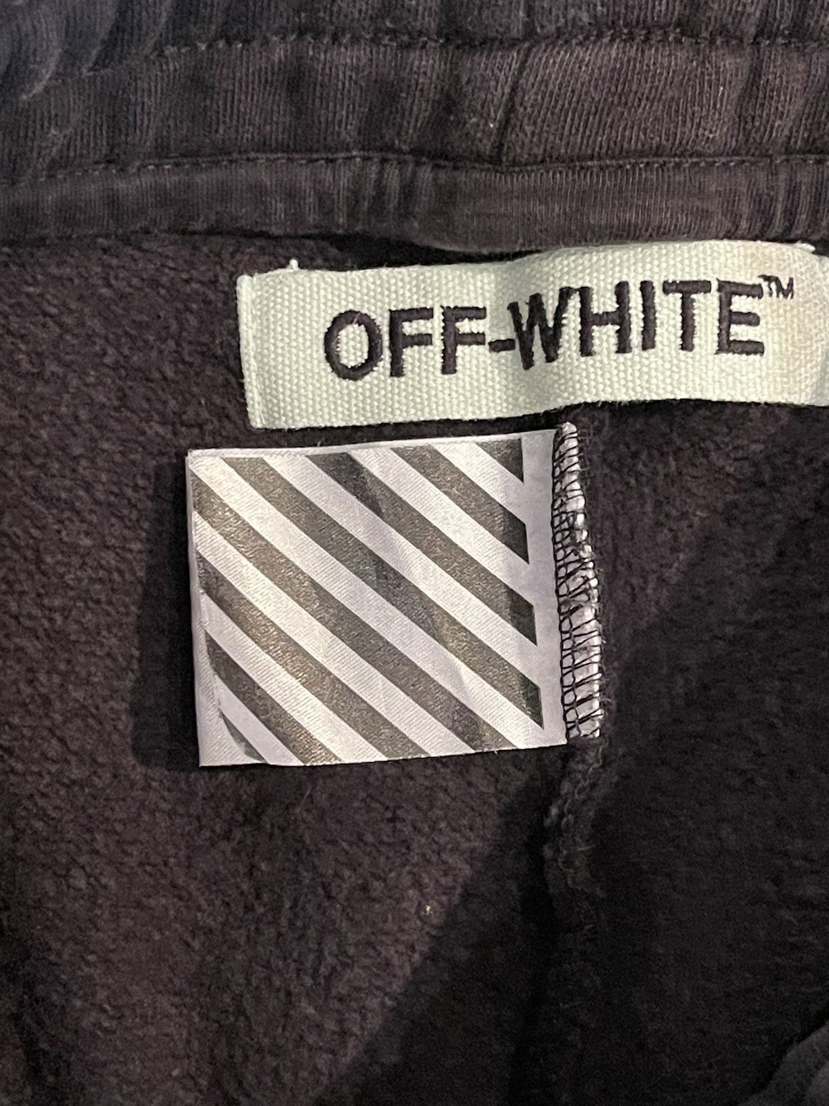 Off-White Off-White Oversized black ‘Yellow Arrow’ Sweatpants Size US 32 / EU 48 - 4 Thumbnail