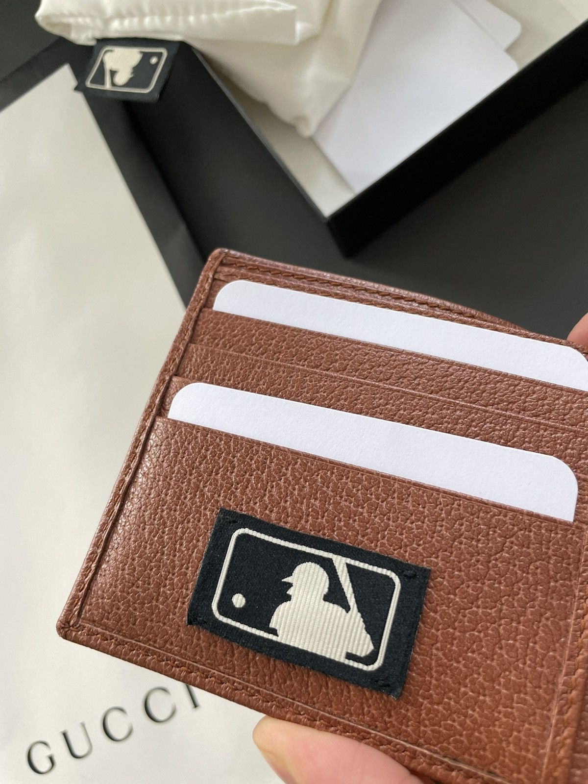 Gucci × New York Yankees Super Rare Runway Gucci x Yankees Logo Wallet Size ONE SIZE - 18 Thumbnail
