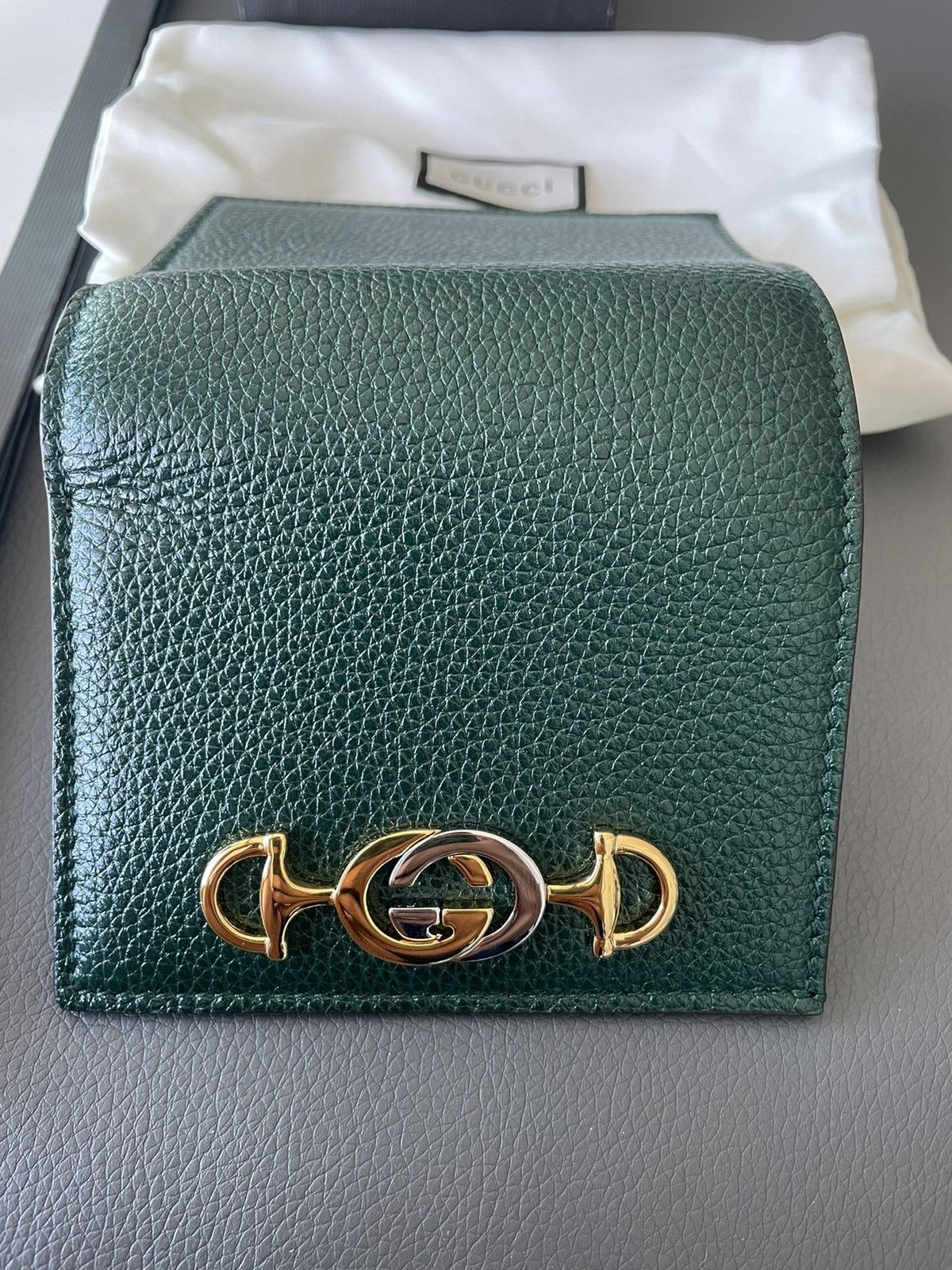 Gucci Limited Edition Brand New GG Logo Gucci Leather Chain Wallet Size ONE SIZE - 4 Thumbnail