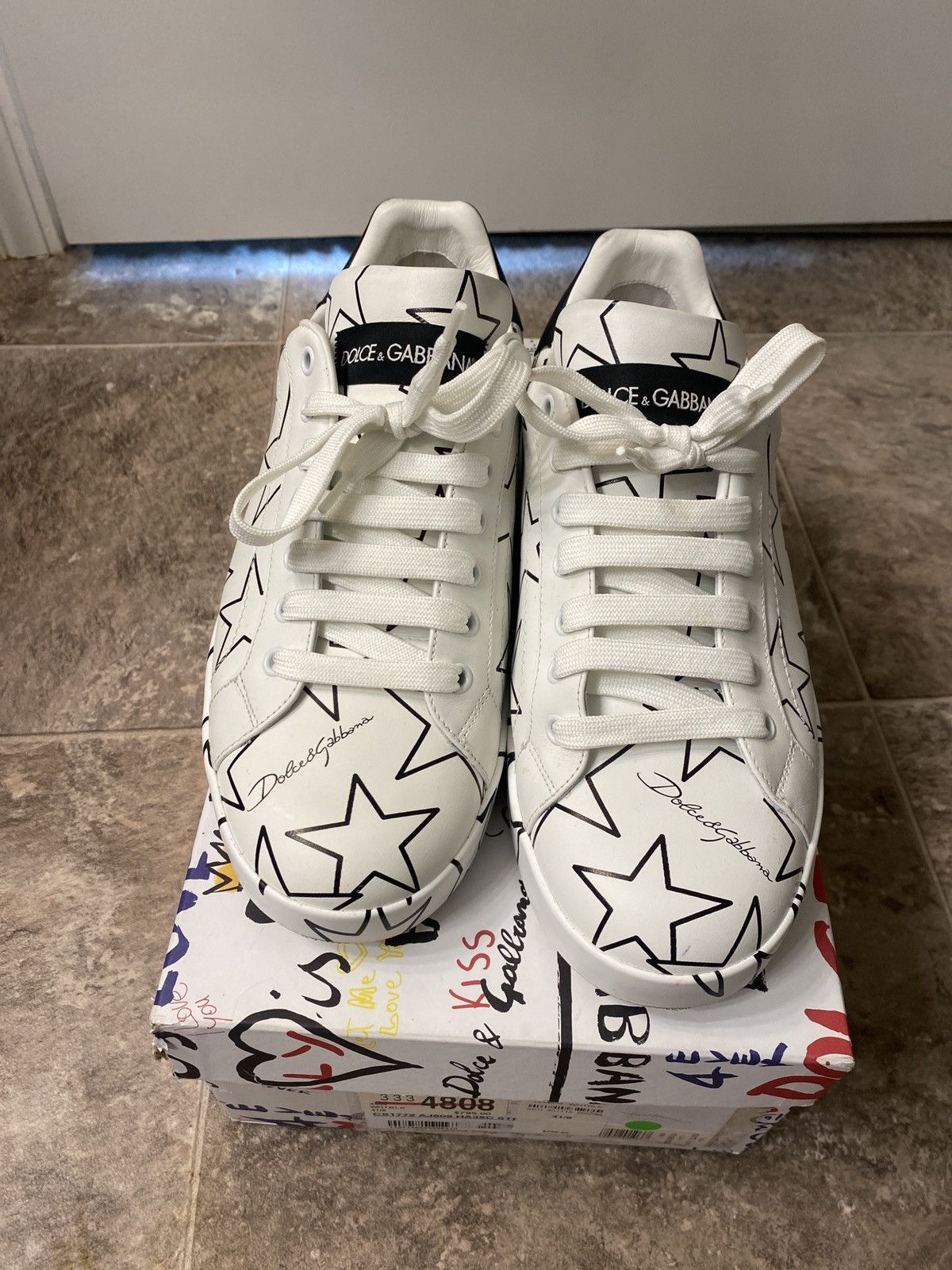 dolce gabbana star sneakers