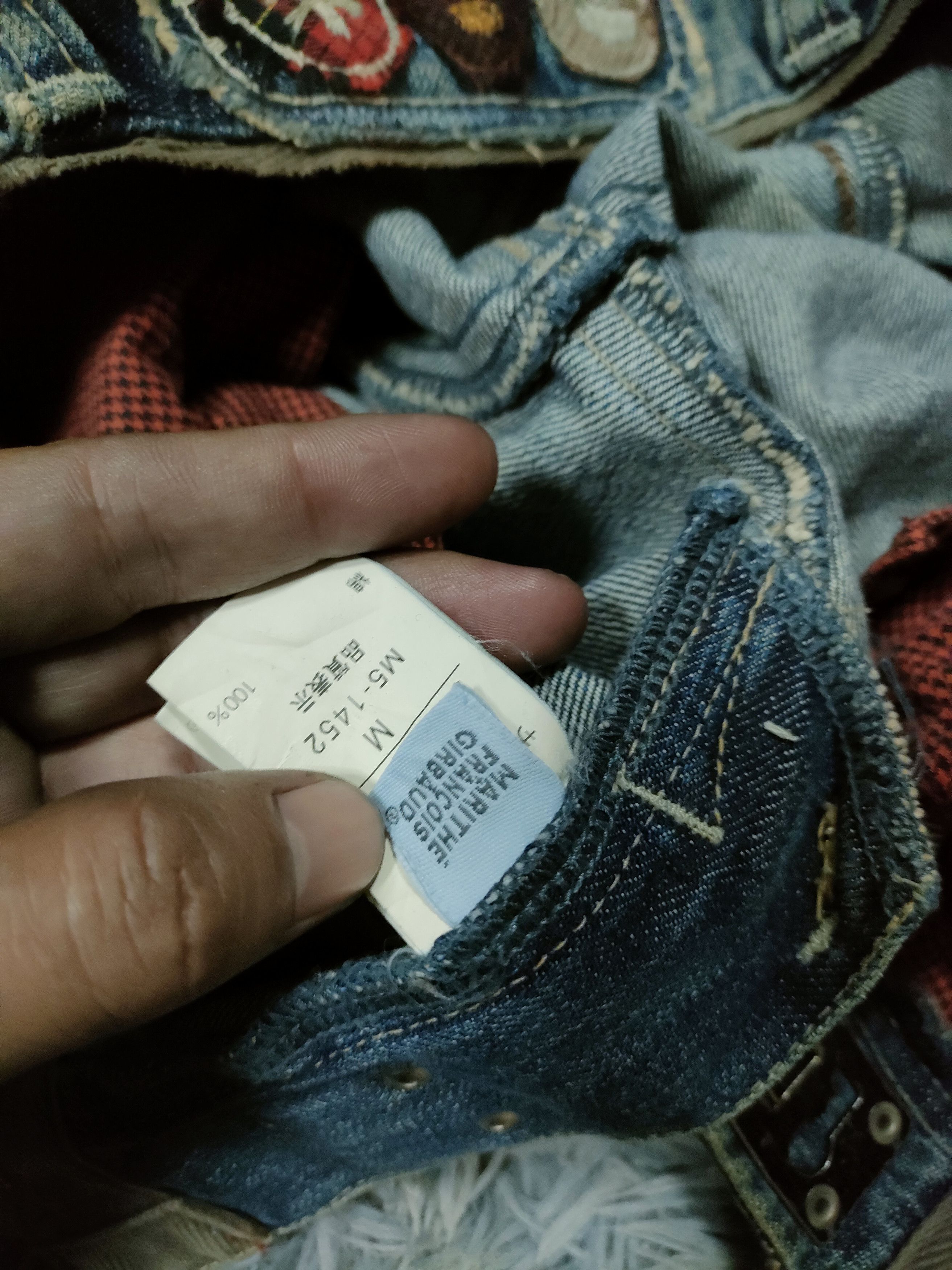 If Six Was Nine × Marithe + Francois Girbaud Marithe Francois Girbaud Distressed Jeans Size US 33 - 7 Thumbnail