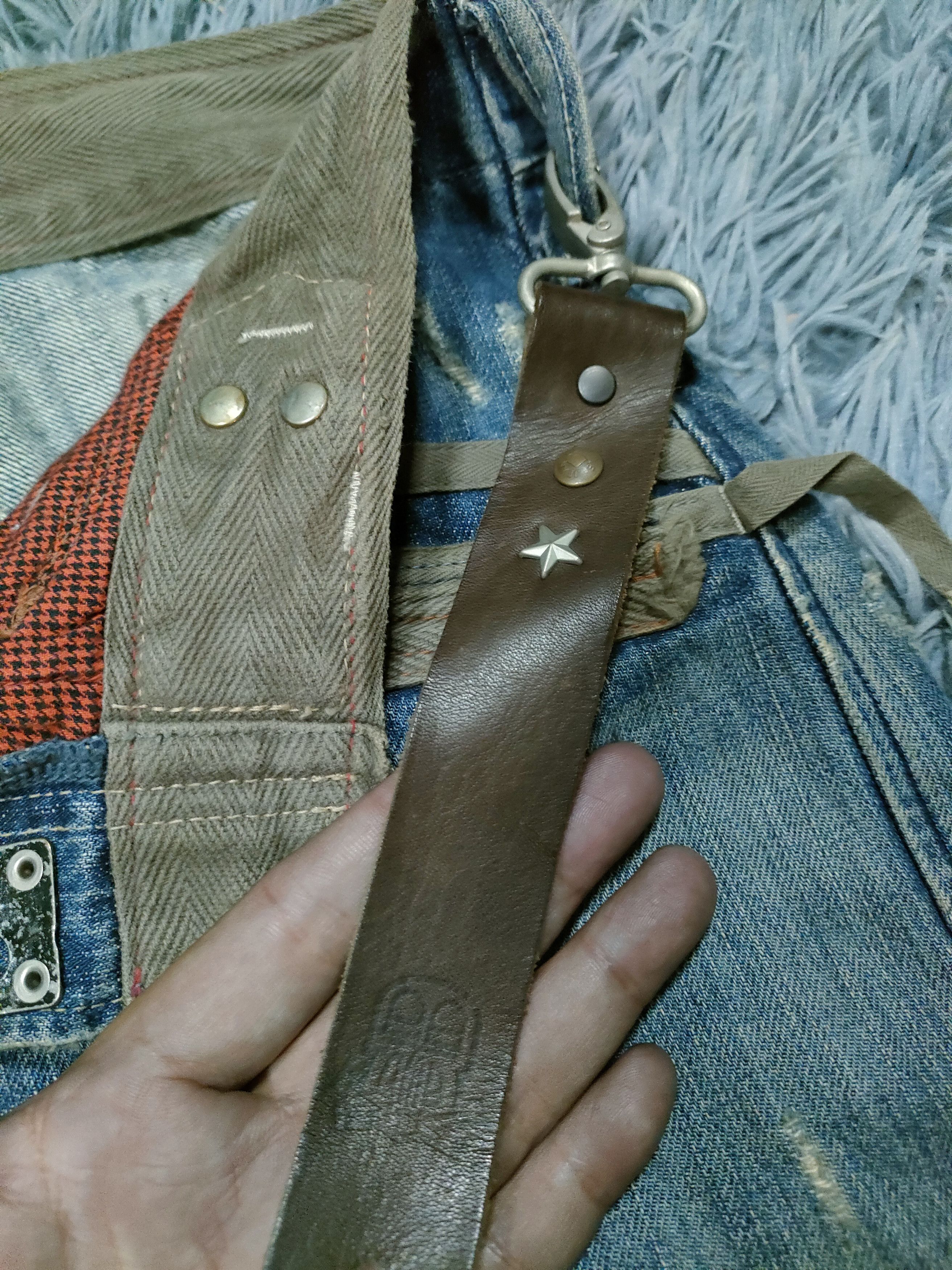 If Six Was Nine × Marithe + Francois Girbaud Marithe Francois Girbaud Distressed Jeans Size US 33 - 8 Thumbnail