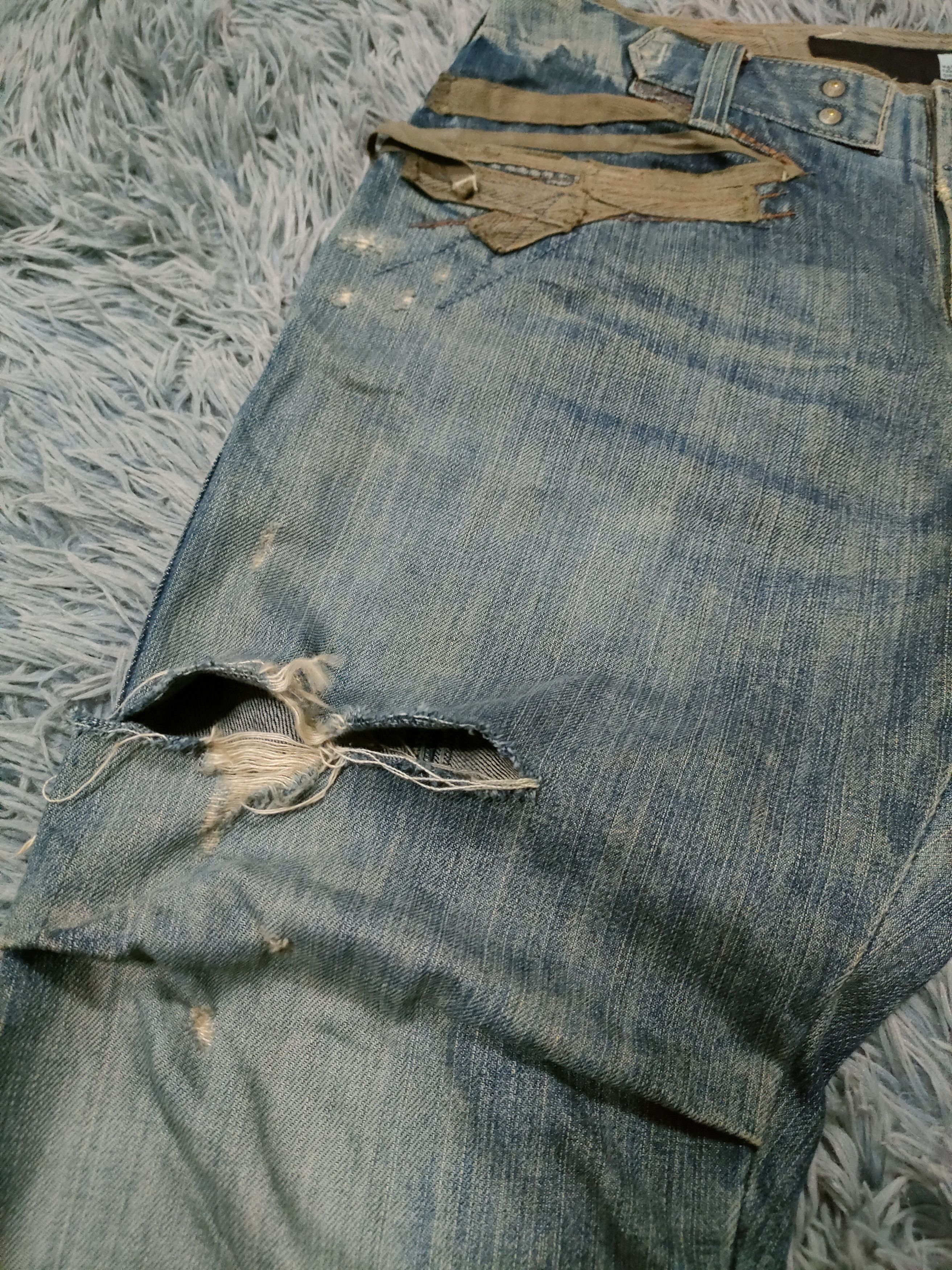 If Six Was Nine × Marithe + Francois Girbaud Marithe Francois Girbaud Distressed Jeans Size US 33 - 11 Thumbnail