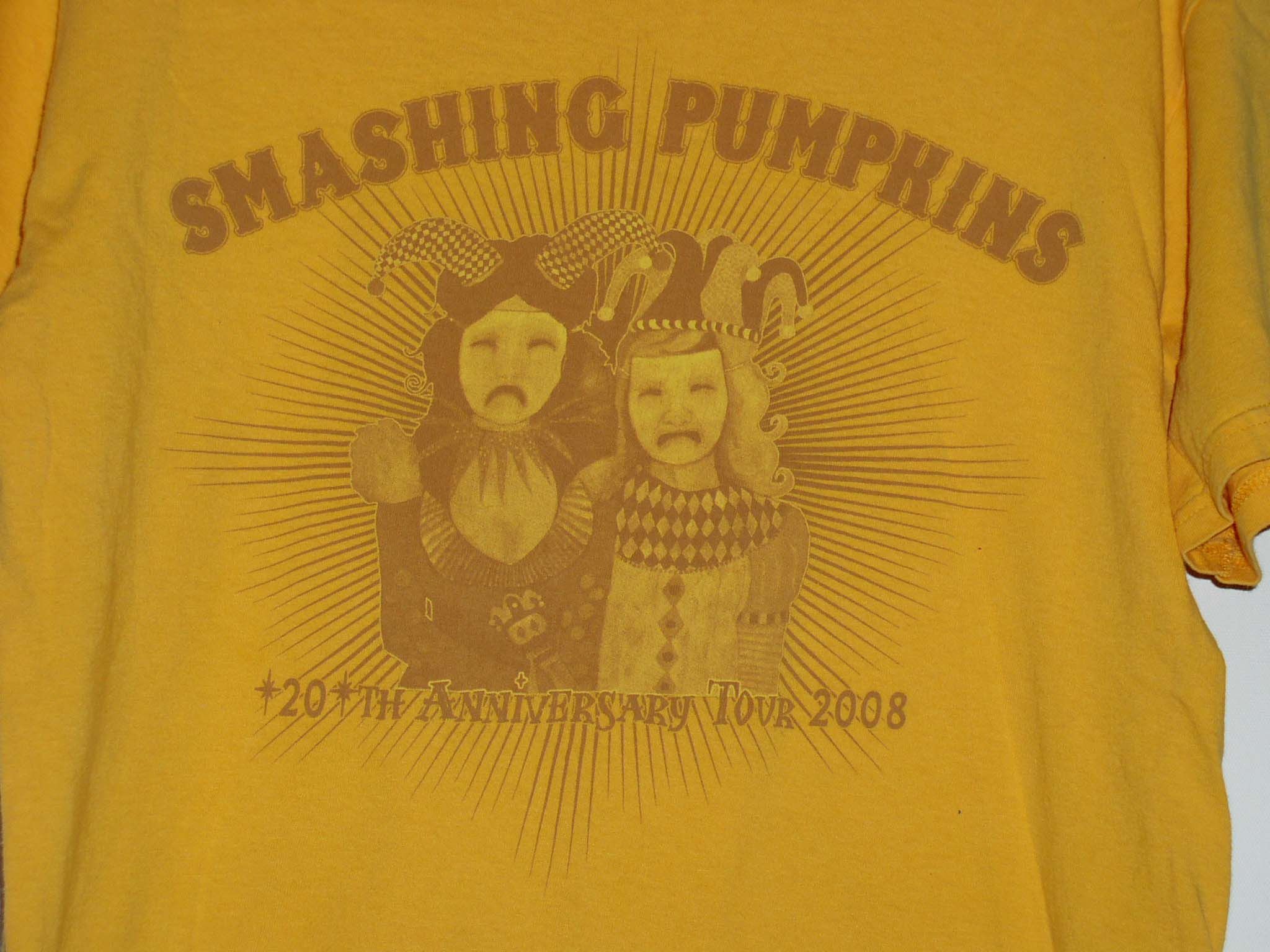 Band Tees Smashing Pumpkins Concert Tour Shirt 2008 Anniversary Tour Size US M / EU 48-50 / 2 - 3 Thumbnail