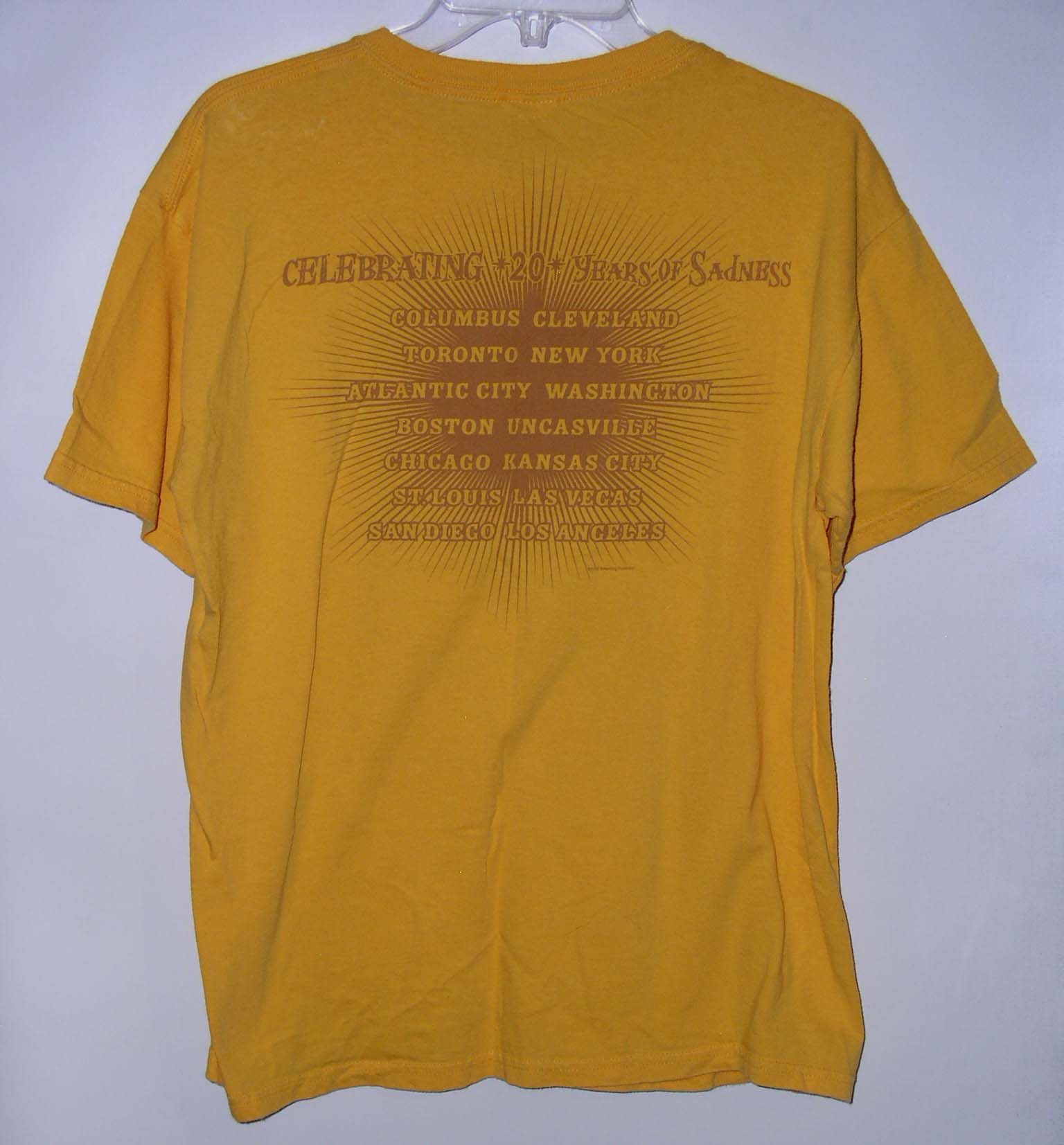 Band Tees Smashing Pumpkins Concert Tour Shirt 2008 Anniversary Tour Size US M / EU 48-50 / 2 - 2 Thumbnail