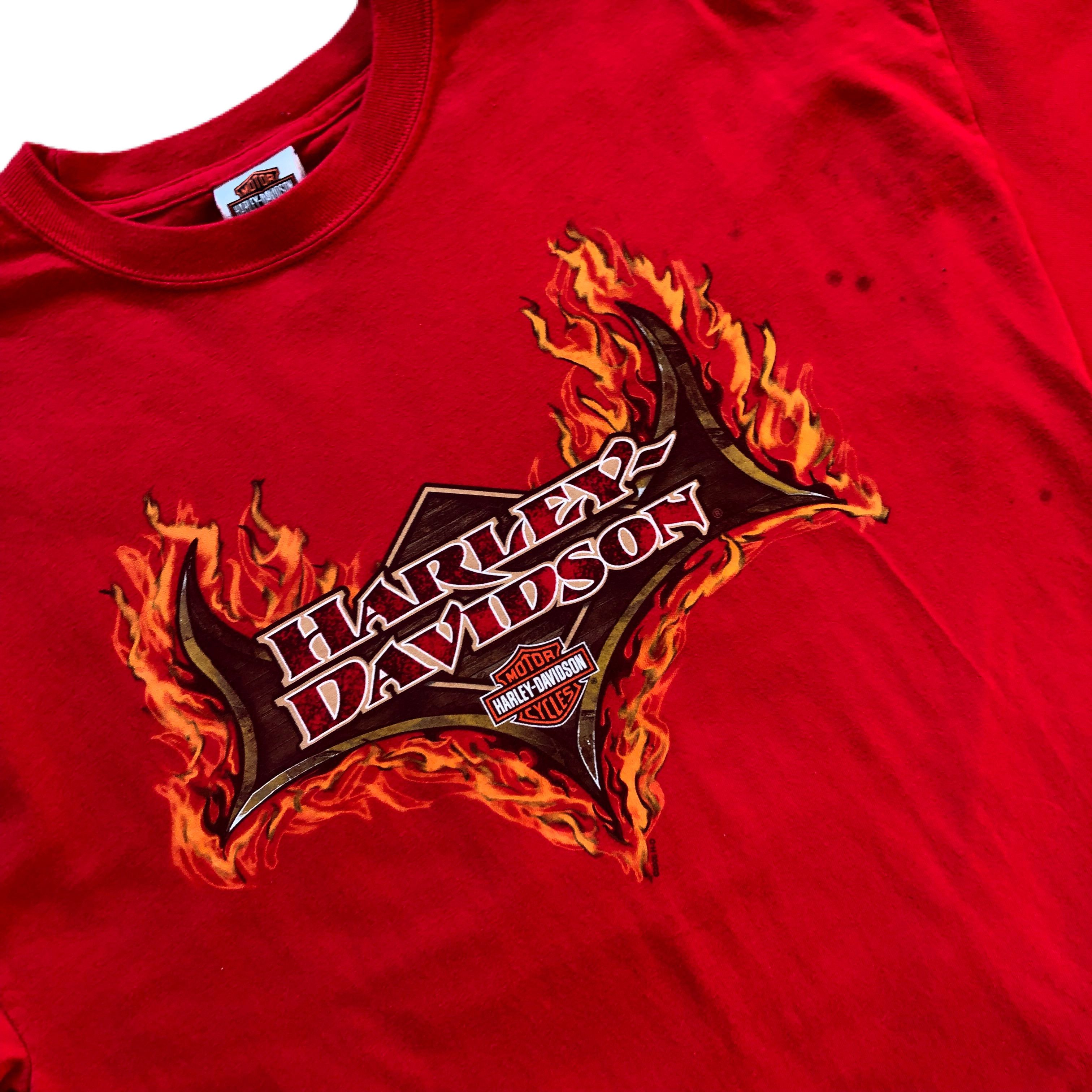 Harley Davidson × Vintage Y2k Harley-Davidson Beartooth Motorcycle T-shirt Size US L / EU 52-54 / 3 - 4 Thumbnail