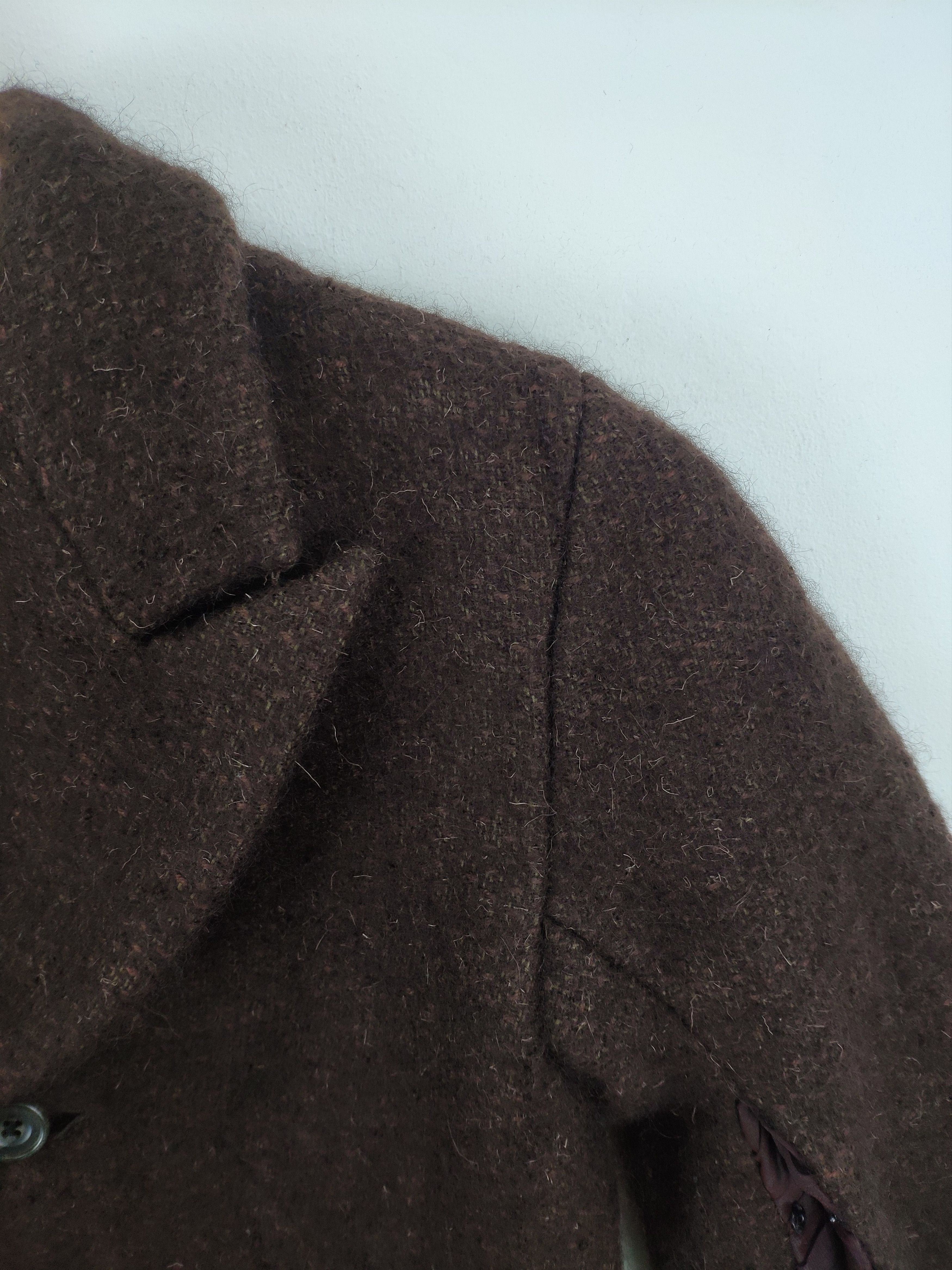 Designer × Yohji Yamamoto A/W 1995 Yohji Yamamoto Pour Homme Wool Jacket Cropped Size S / US 4 / IT 40 - 16 Thumbnail
