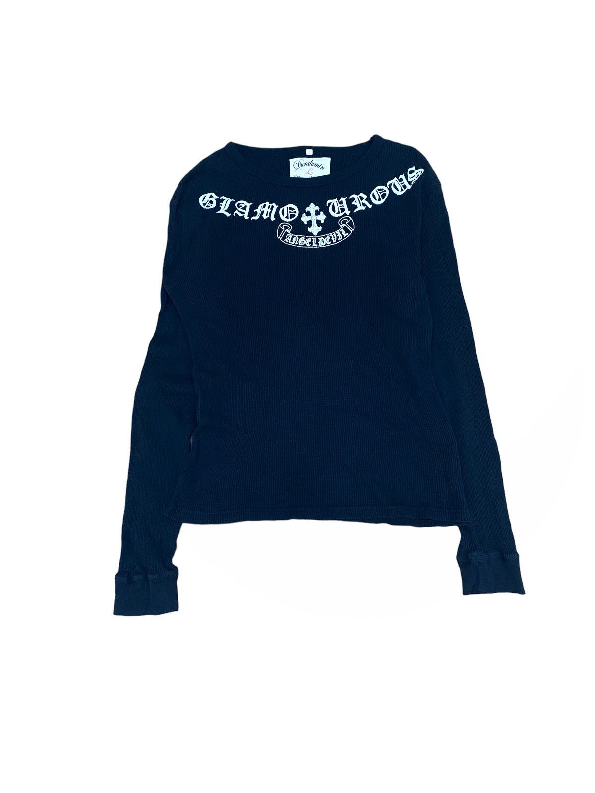 Japanese Brand Angel Devil Cross Thermal Long Sleeve Shirt Size US M / EU 48-50 / 2 - 2 Thumbnail