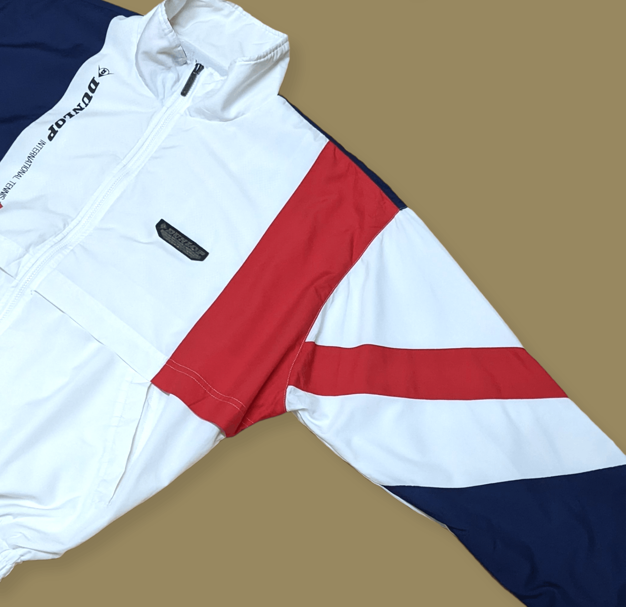 Dunlop × Vintage Vintage Dunlop Tennis International Sport Windbreaker Size US L / EU 52-54 / 3 - 6 Thumbnail