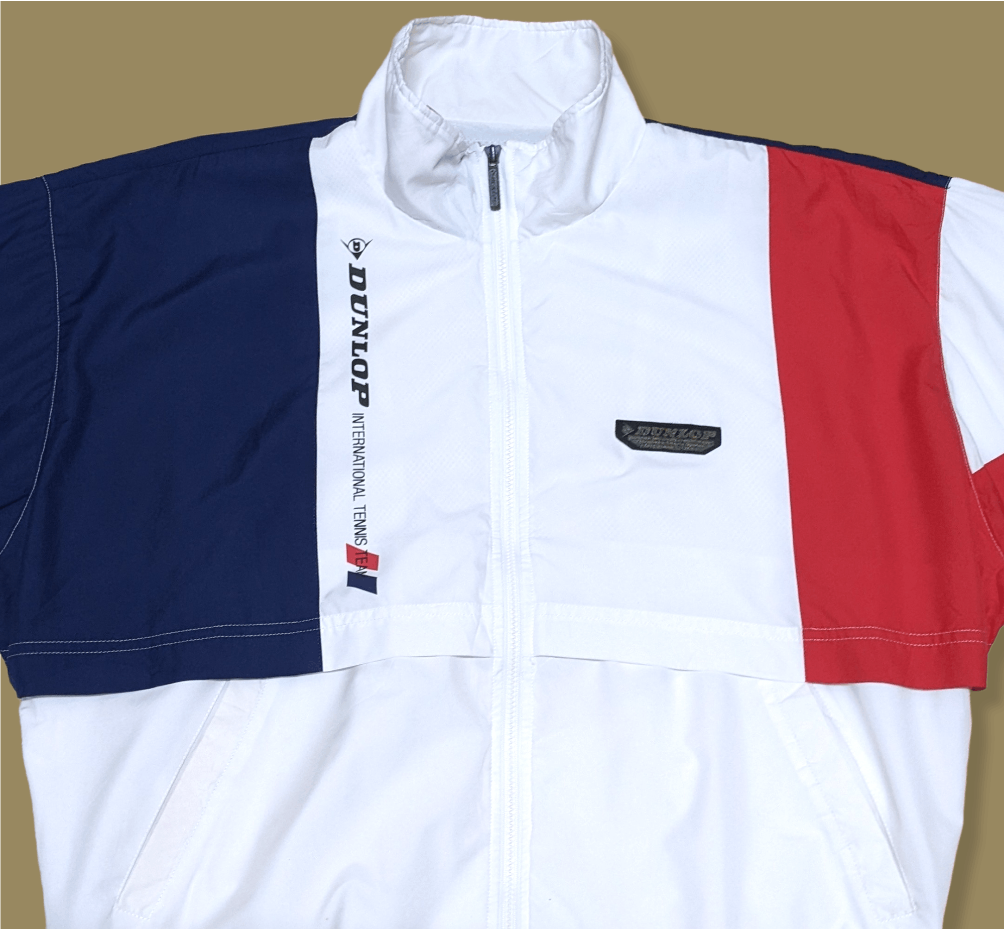 Dunlop × Vintage Vintage Dunlop Tennis International Sport Windbreaker Size US L / EU 52-54 / 3 - 5 Thumbnail