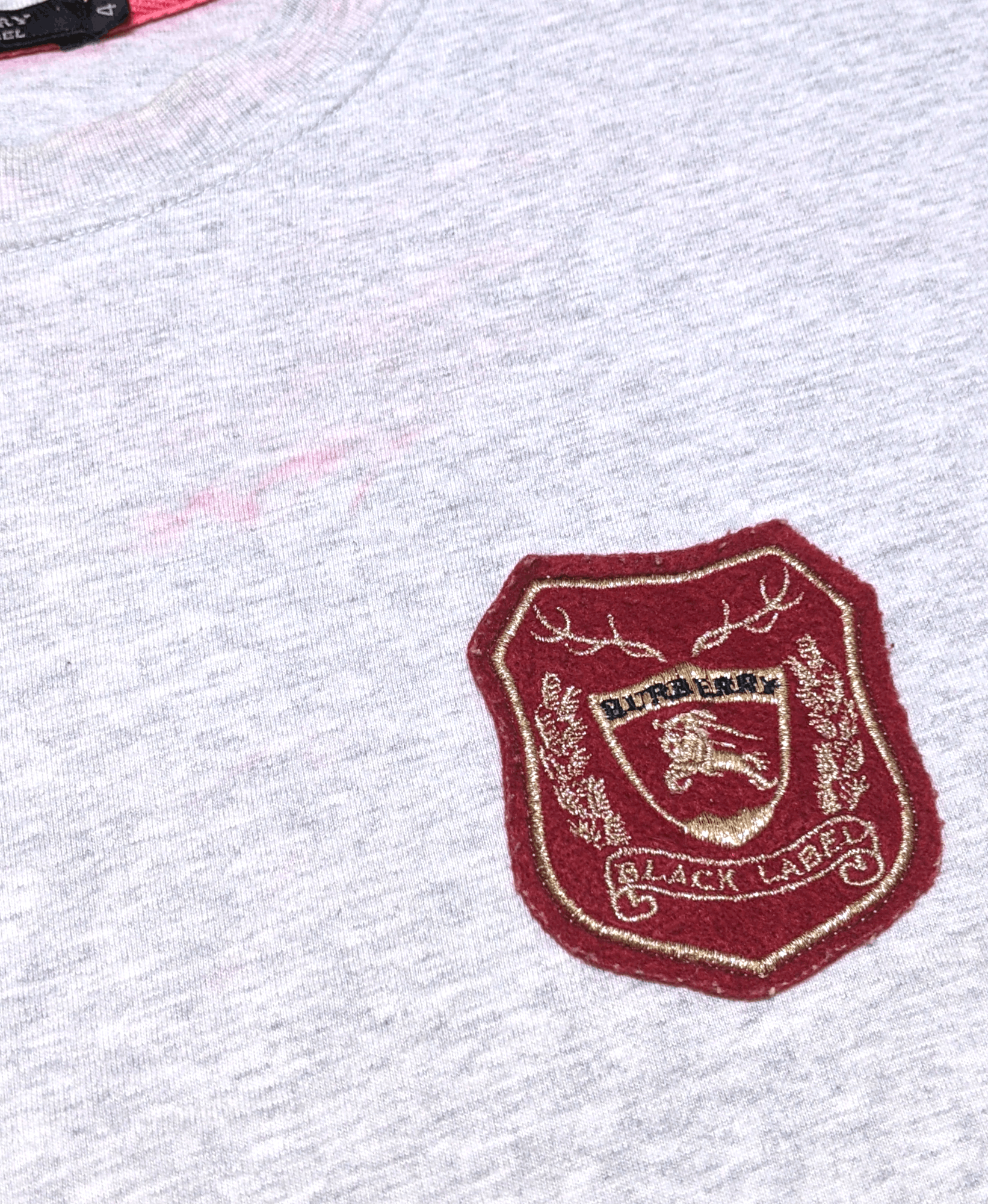 Burberry × Designer × Vintage Vintage Burberry Black Label Crest Logo T shirt Size US S / EU 44-46 / 1 - 5 Thumbnail