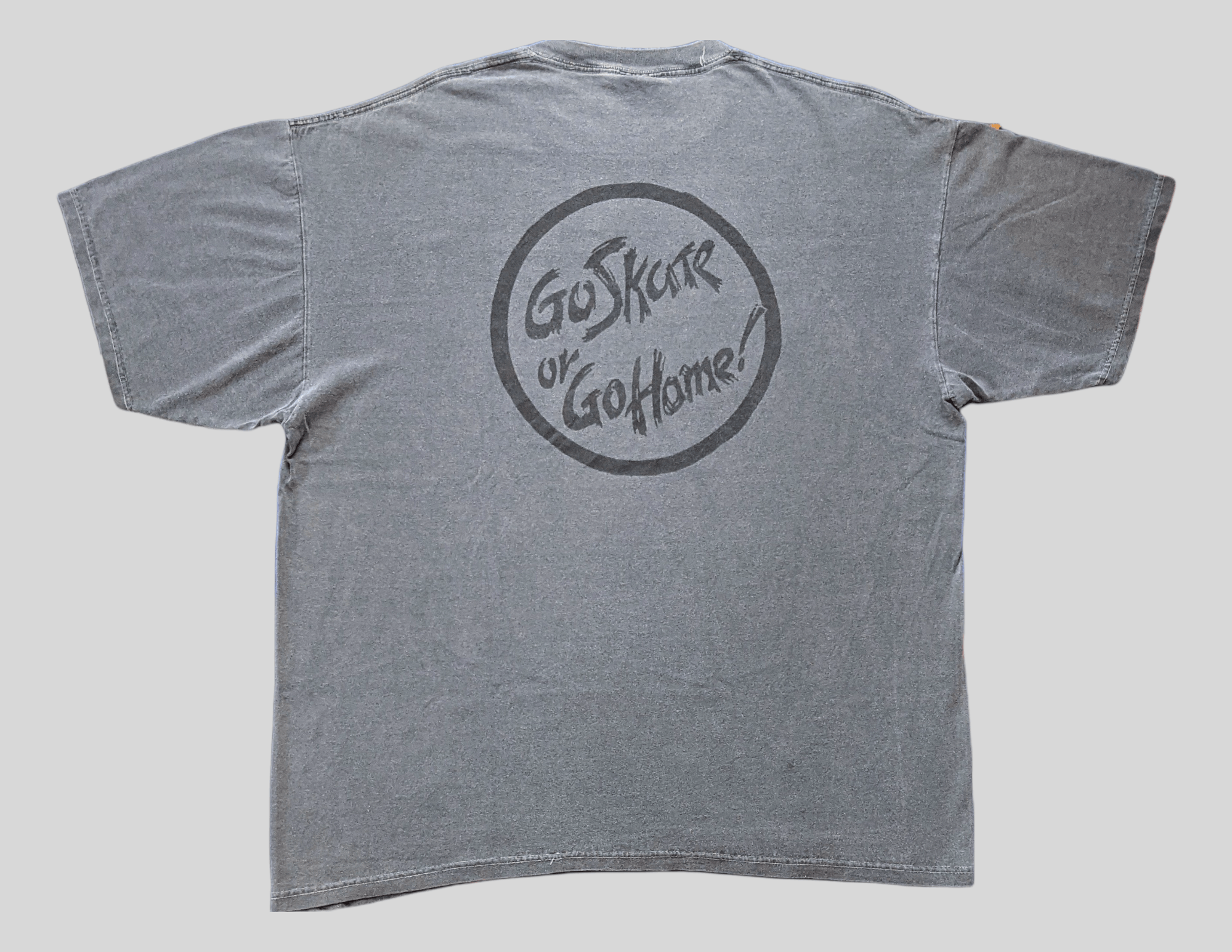 Santa Cruz Skateboards × Thrasher × Vintage Vintage 90s Go Skate or Go Home Big Logo T shirt Size US XL / EU 56 / 4 - 2 Thumbnail