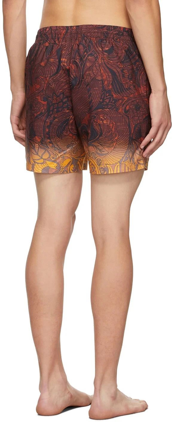 Dries Van Noten Brown Gradient Swim Short & Carrying Bag Size US 30 / EU 46 - 6 Thumbnail